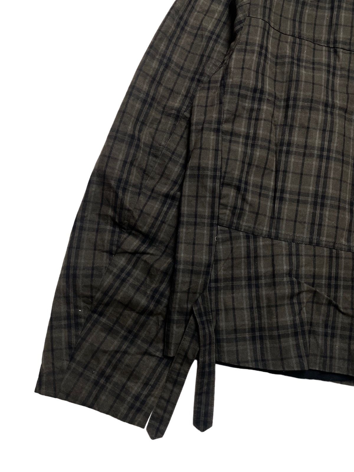 If Six Was Nine 2000s Sogo Matsuda - Riri Zipper Plaid Punk Biker Jacket Size US M / EU 48-50 / 2 - 7 Thumbnail