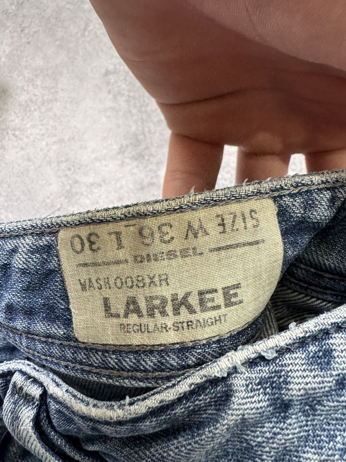 Diesel Y2K Distressed Diesel Jeans Baggy Size US 36 / EU 52 - 17 Thumbnail