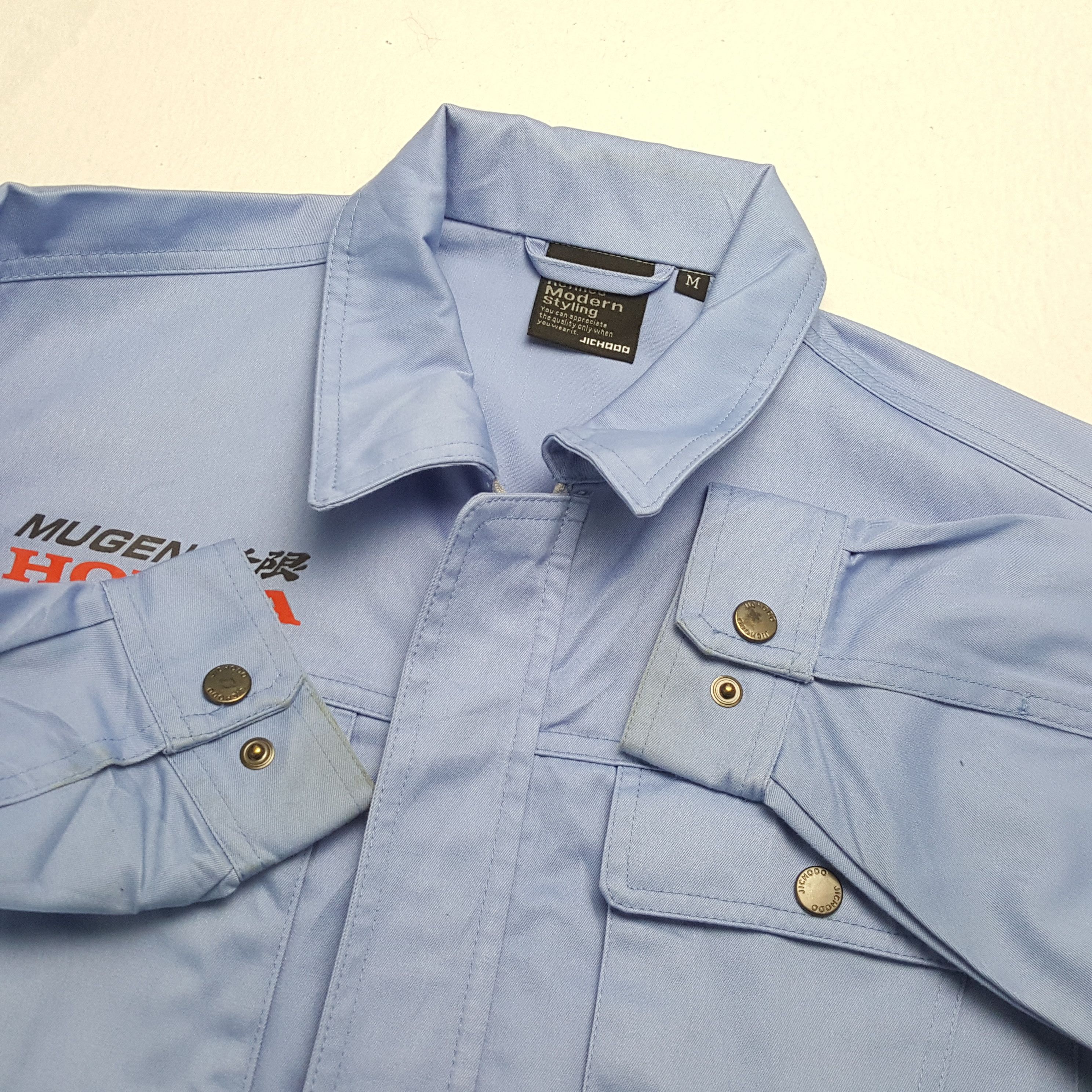 Japanese Brand × Vintage MUGEN HONDA Japanese Motorsports Custom Art Jacket Size US M / EU 48-50 / 2 - 10 Thumbnail