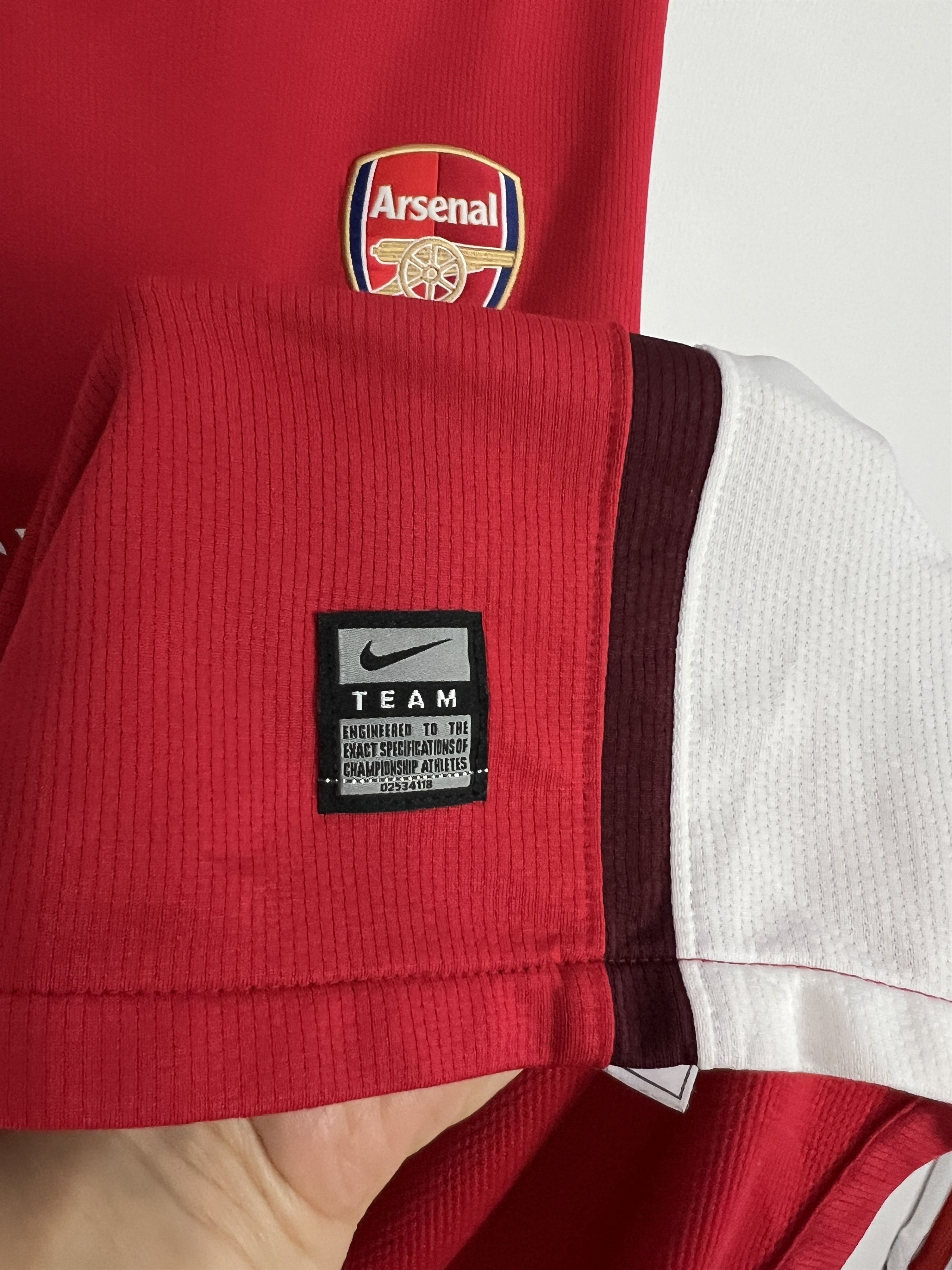 Nike Arsenal football shirt Soccer Jersey Trikot Long Sleeve 3XL Size US XXL / EU 58 / 5 - 5 Thumbnail