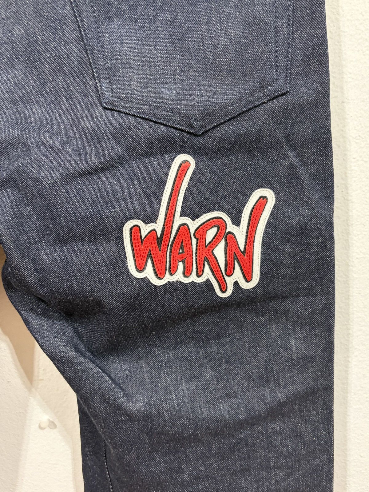 Matty Boy Matty Boy Anti Promo Blue Patched Denim Size US 34 / EU 50 - 2 Thumbnail
