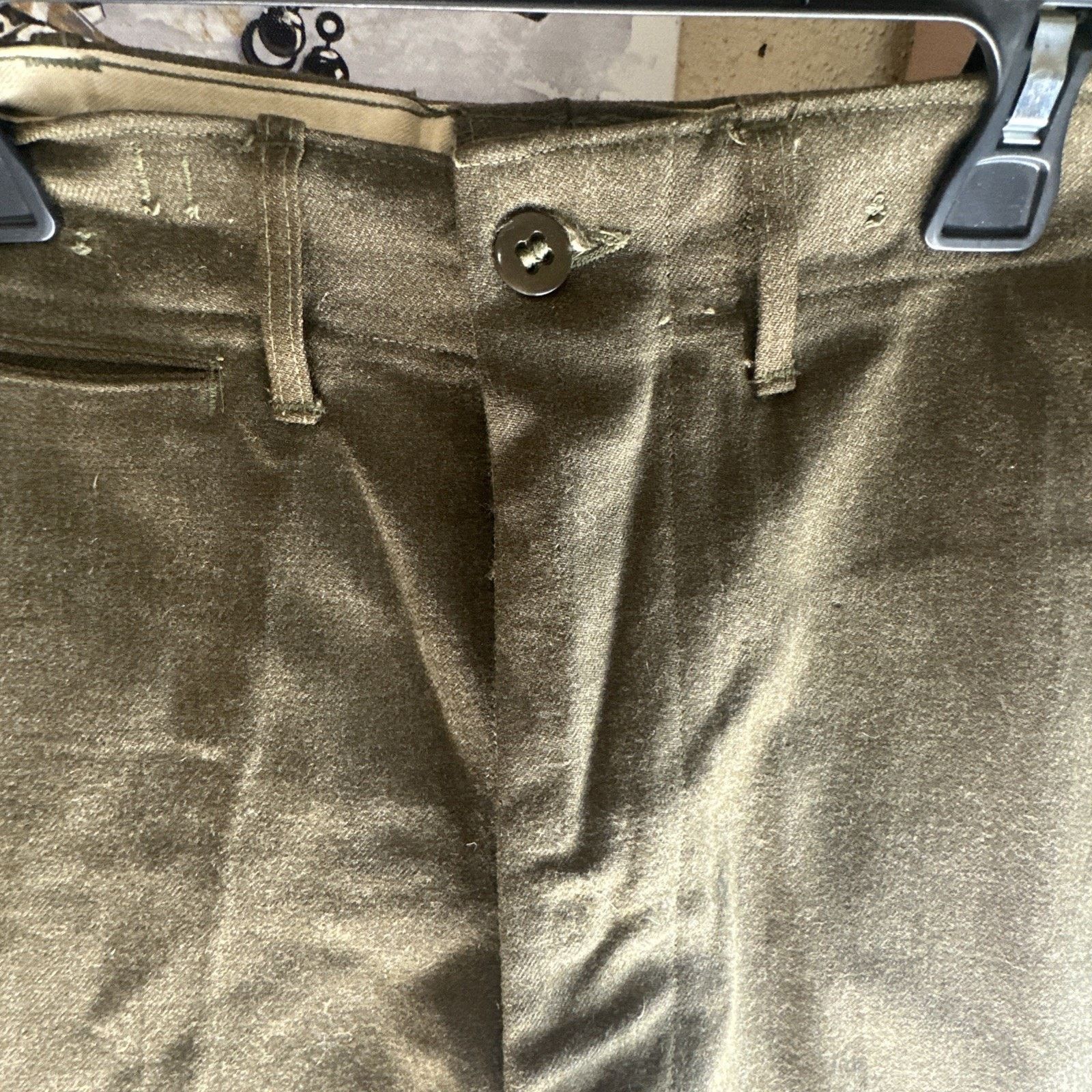 & Other Stories 1953 Korean War Wool M-1951 M51 Trousers Pants Size W 32 L29 Size US 38 / EU 54 - 2 Thumbnail