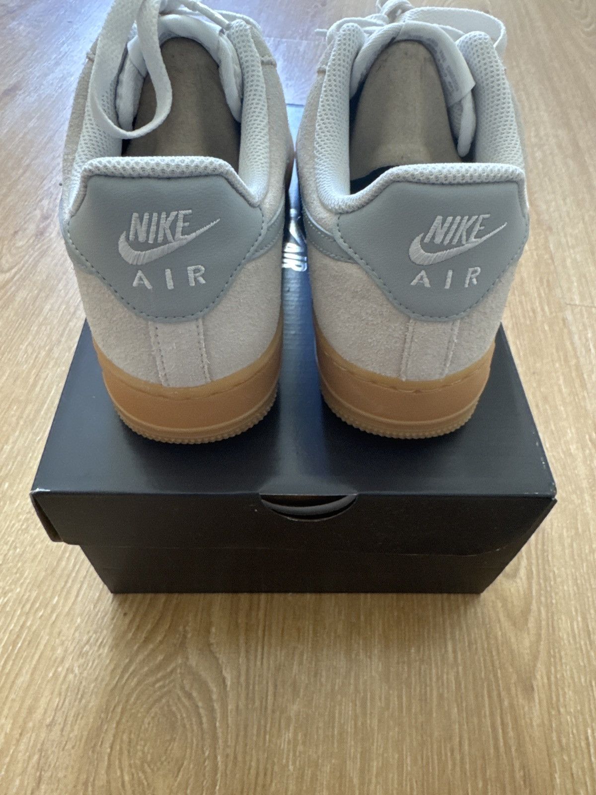 Nike nike air force 1 nude/white color Size US 7.5 / EU 40-41 - 4 Thumbnail
