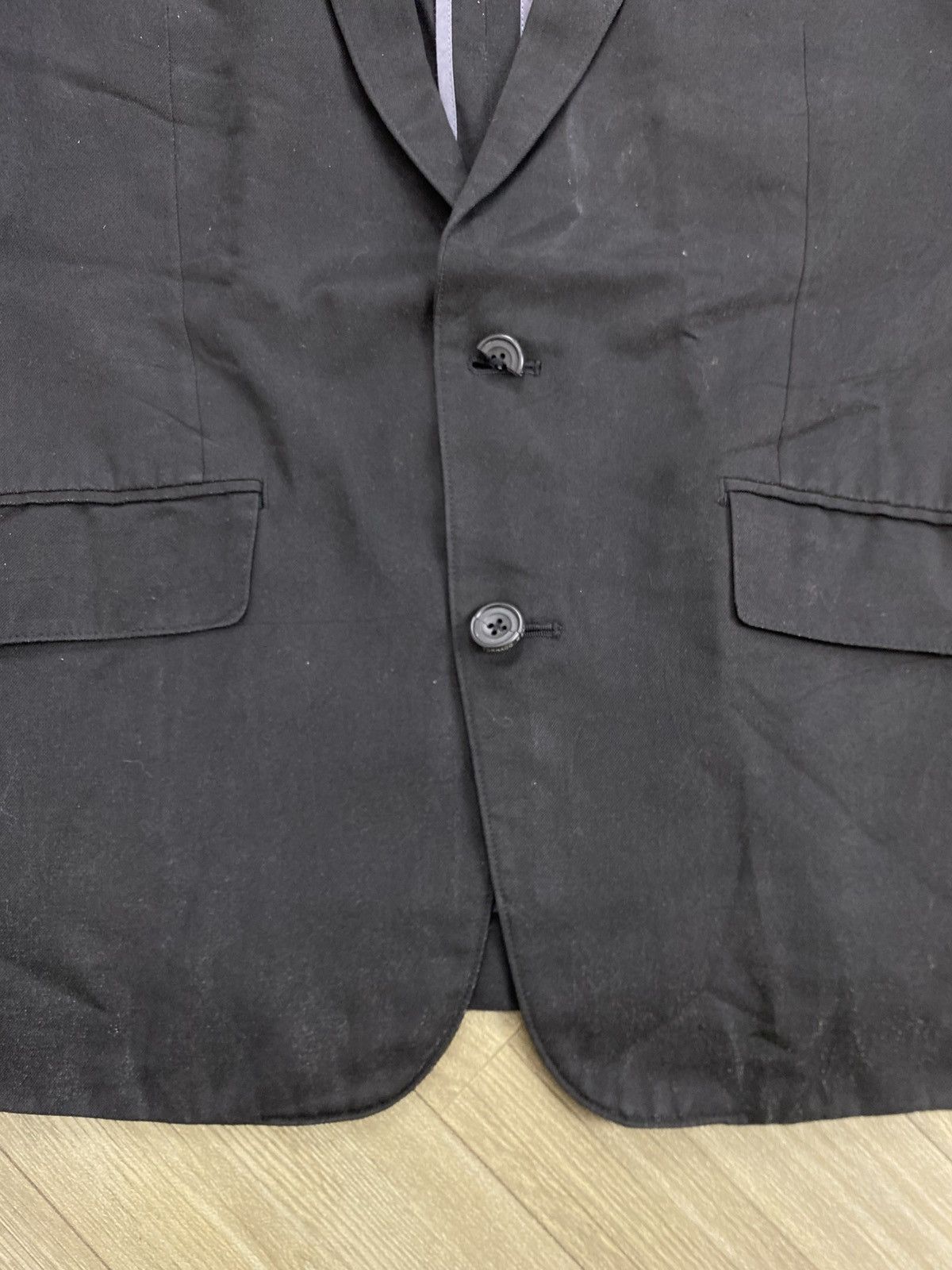Tornado Mart Vintage Tornado Mart Black Blazers Coat Jacket - Medium Size 38R - 8 Thumbnail