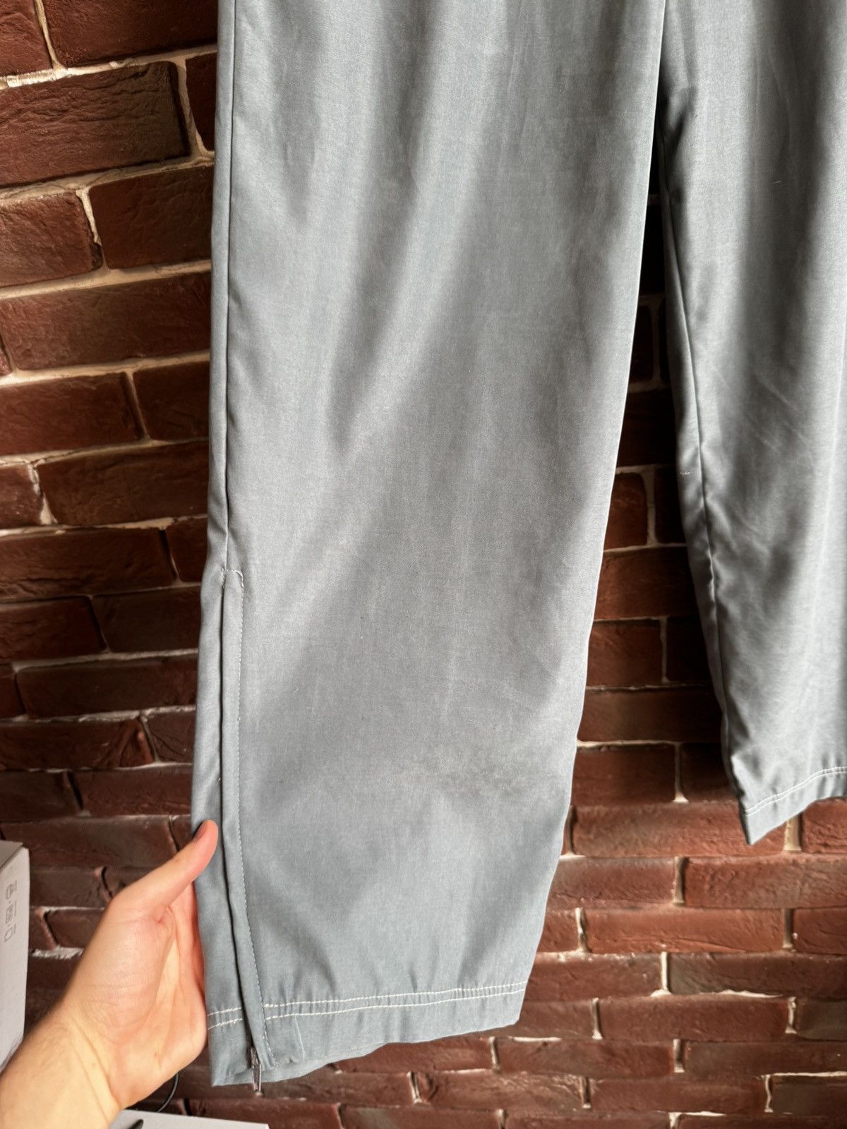 Vintage Vintage Australian 90s Track Pants 50IT gray Gabber Wear Size US 34 / EU 50 - 9 Thumbnail