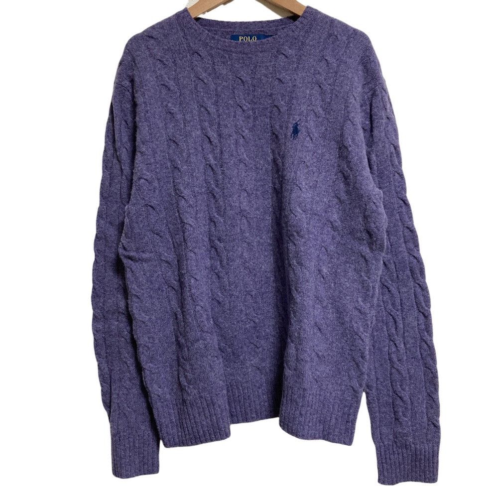 Ralph Lauren Polo Ralph Lauren Pony Embroidered Wool Sweater Textile Tops DUTY FREE for USA