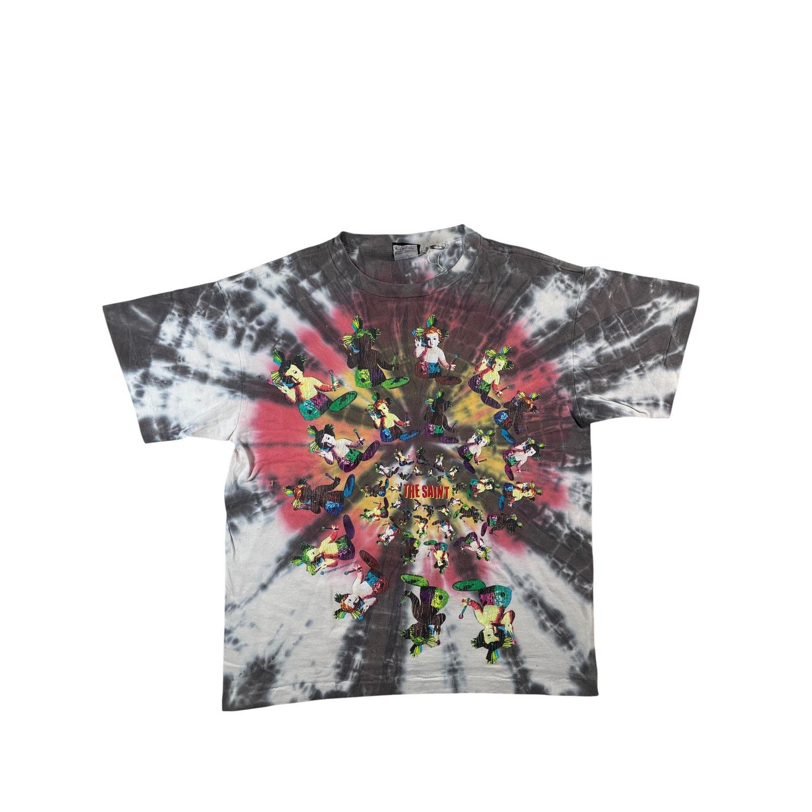 Saint Michael Saint Michael 'Riccardi Exclusive' Tye Dye Tee Size US S / EU 44-46 / 1 - 1 Thumbnail
