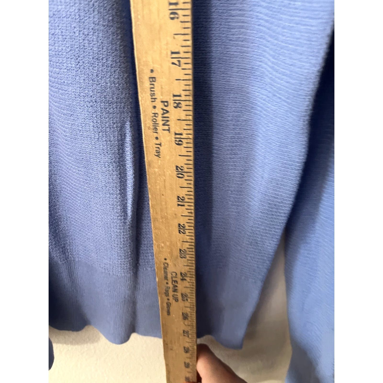 Gap GAP Sweater Women’s 2XL Blue Lightweight Knit V-Neck Long Sleeve Pullover Casual Workwear 90s Classic Geek Preppy School Teacher Womens Size XXL / US 16-18 / IT 52-54 - 4 Thumbnail