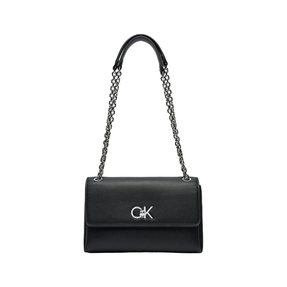 Calvin Klein Black Polyethylene Women's Handbag Size ONE SIZE - 1 Thumbnail