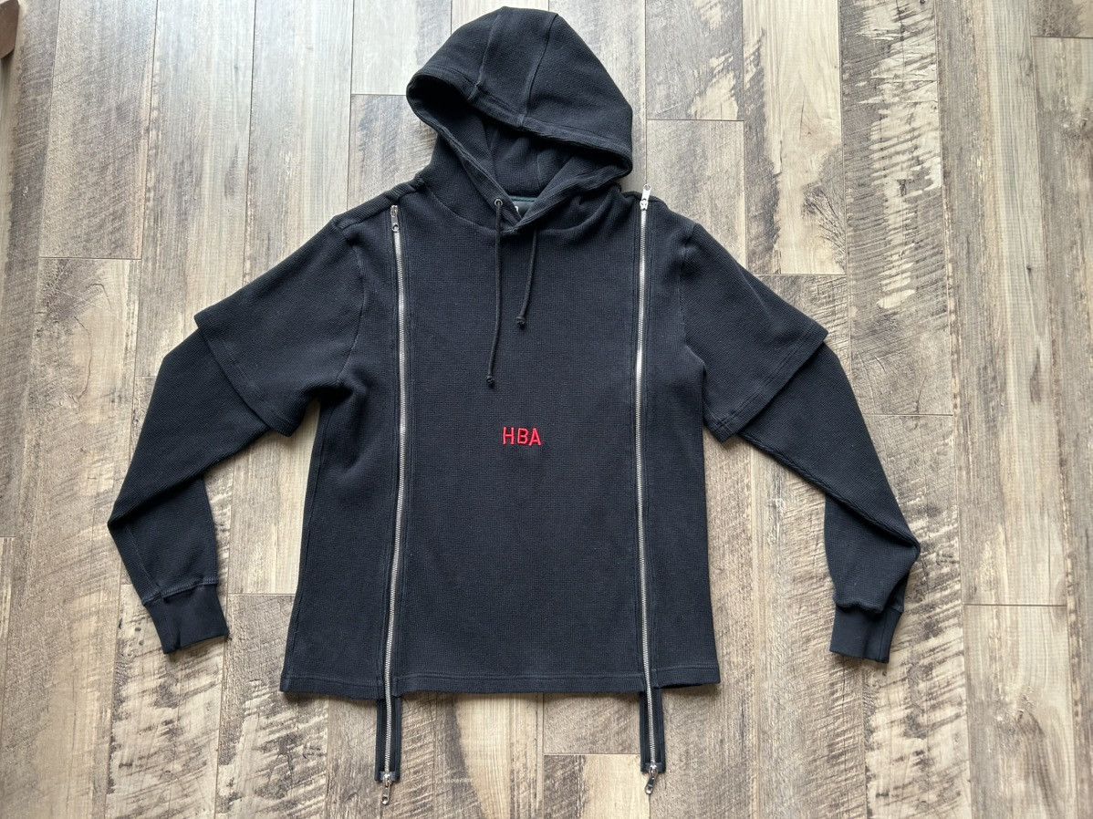 Hood By Air Hood by air FW16 double zip thermal hoodie Size US XS / EU 42 / 0 - 6 Thumbnail