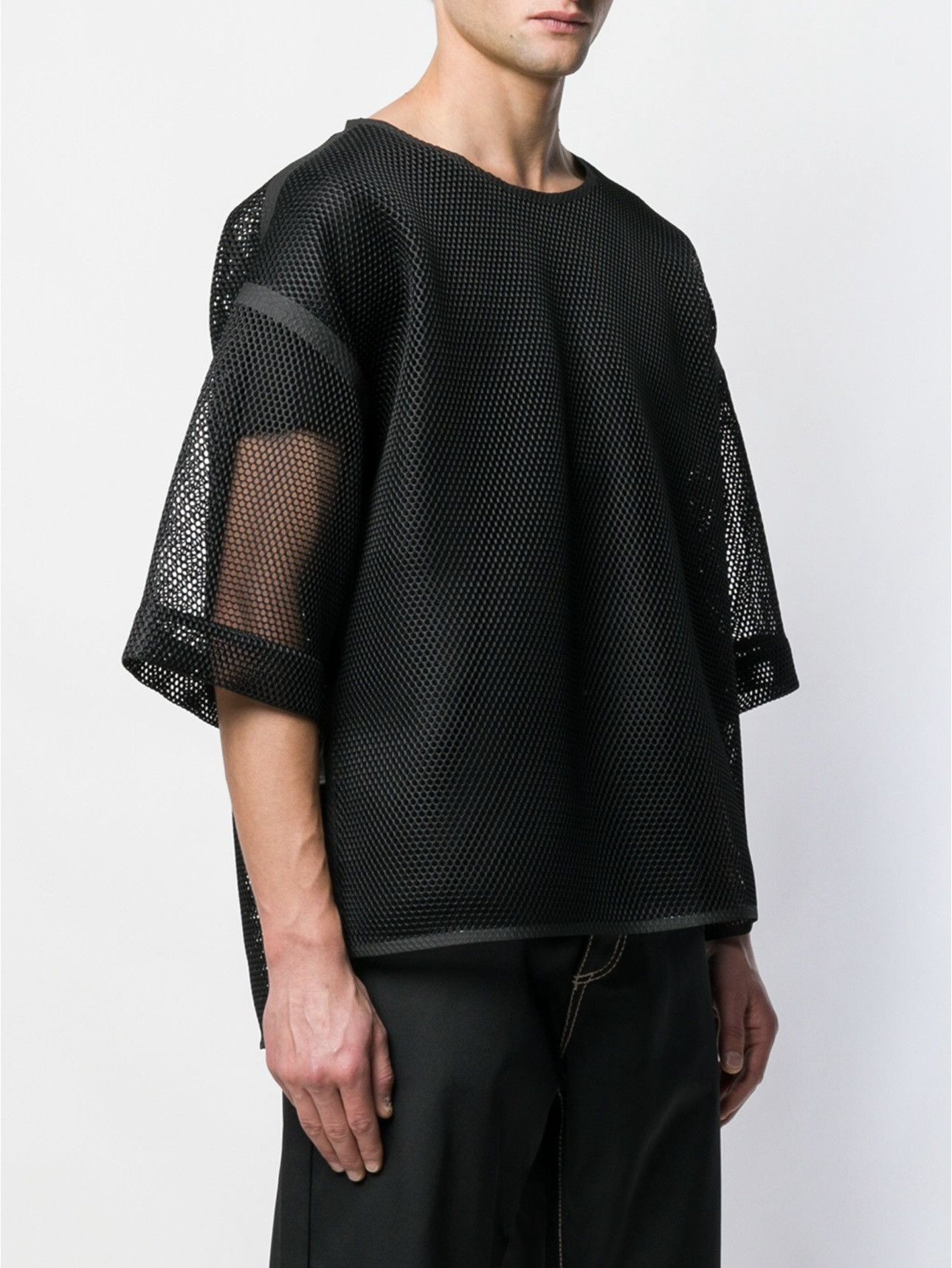Fendi Fendi Mesh T-Shirt Size US L / EU 52-54 / 3 - 3 Thumbnail