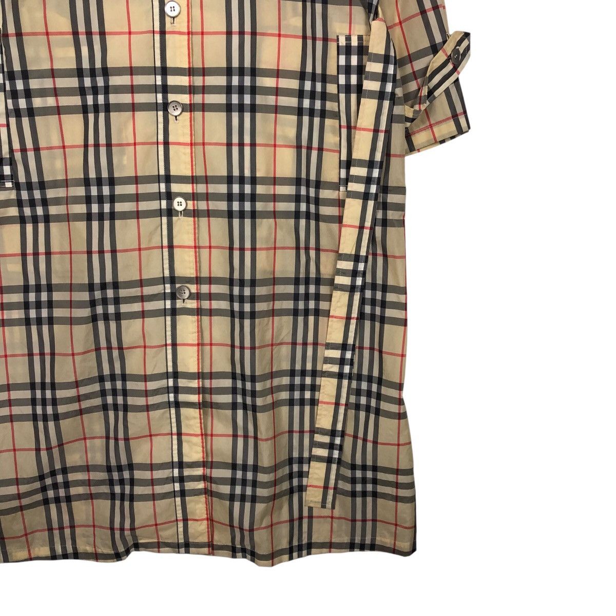 Japanese Brand 📌Vintage Long Jacket Tartan Design Nova Check Double Breast Size US M / EU 48-50 / 2 - 7 Thumbnail