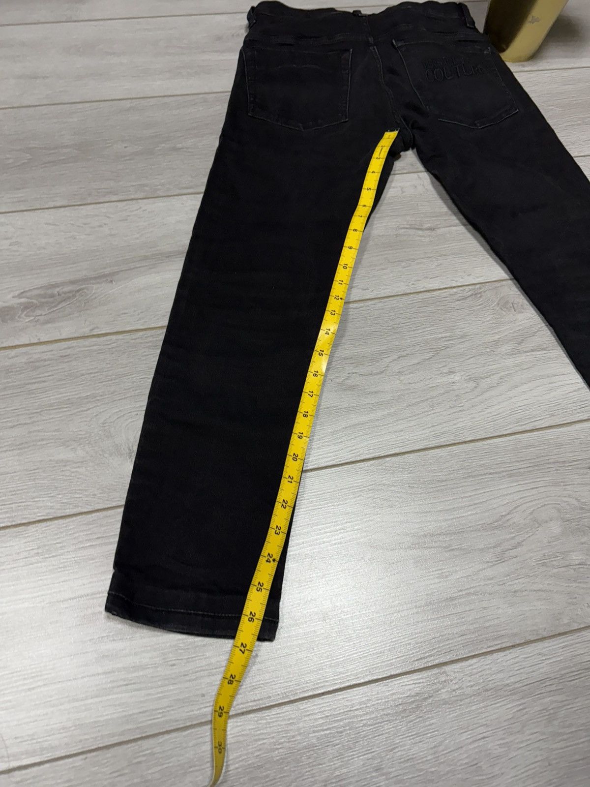 Versace Jeans Couture Versace big picket logo Stretchy jeans pants skinny Size US 30 / EU 46 - 5 Thumbnail