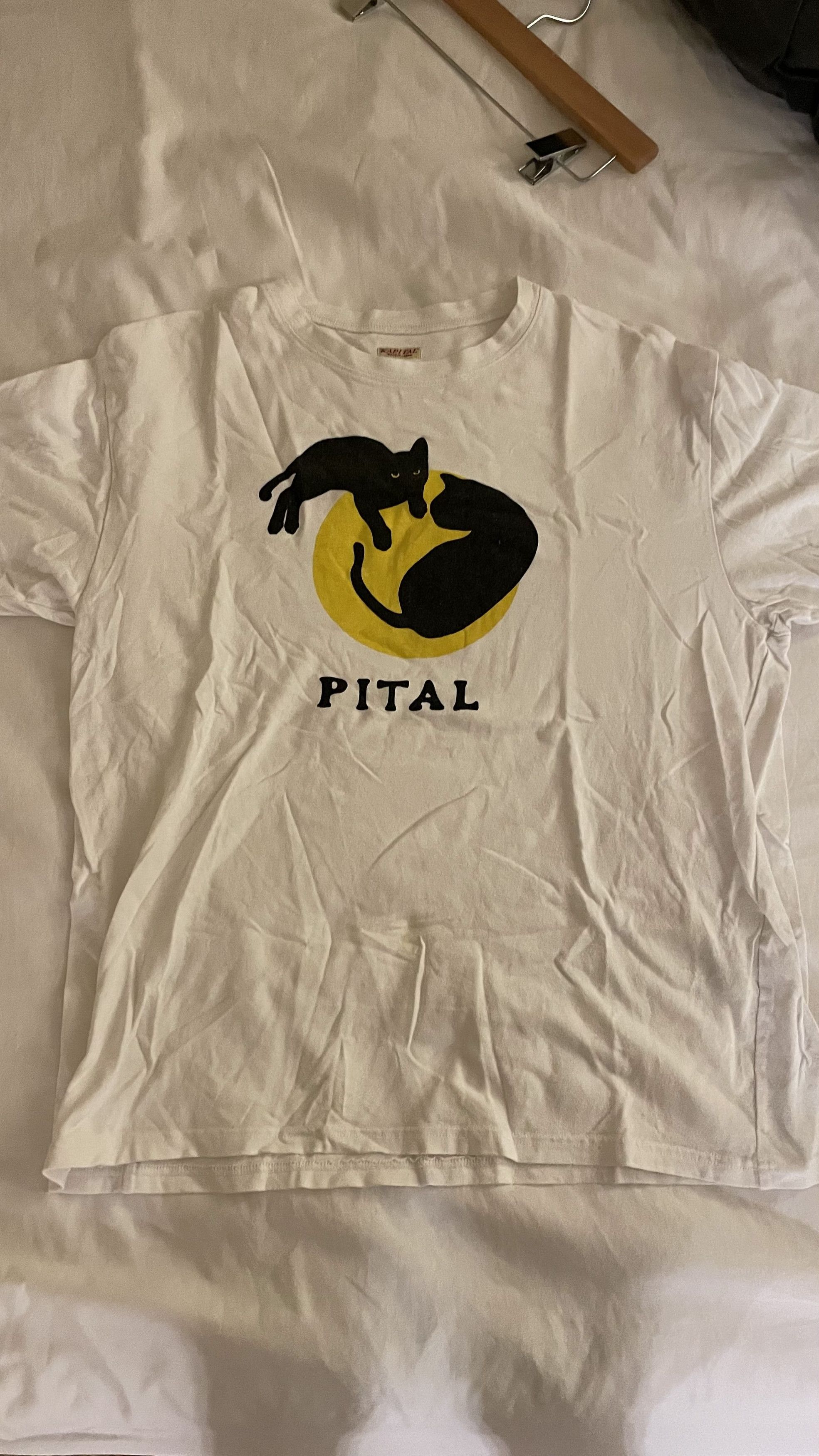 Kapital Kapital Japan Cat Guitar John Mayer T-Shirts | Grailed