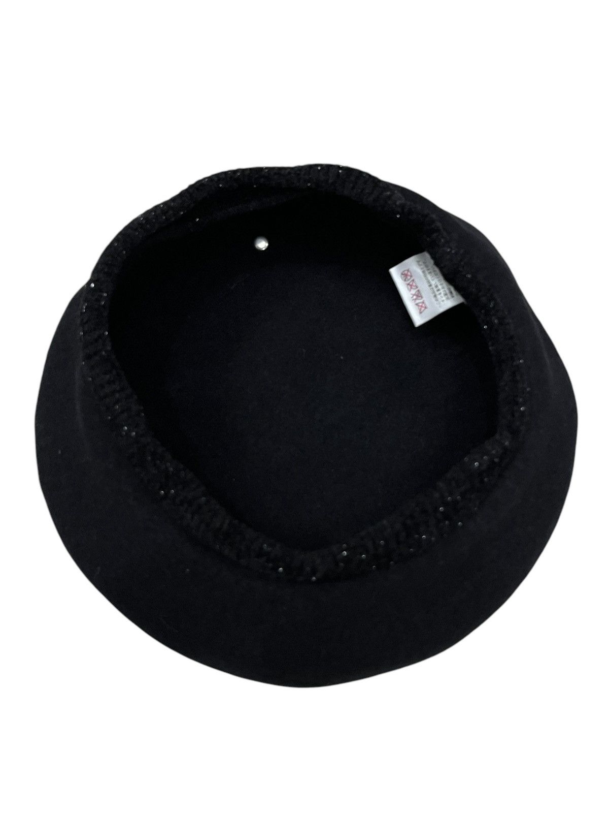 Lanvin 🔥LANVIN Embroidery Spellout Wool Beret Hat Gallery Size ONE SIZE - 9 Thumbnail