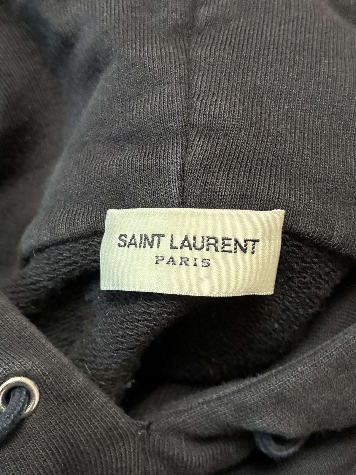 Saint Laurent Paris Saint Laurent Paris Logo Hoodie Size US M / EU 48-50 / 2 - 5 Thumbnail
