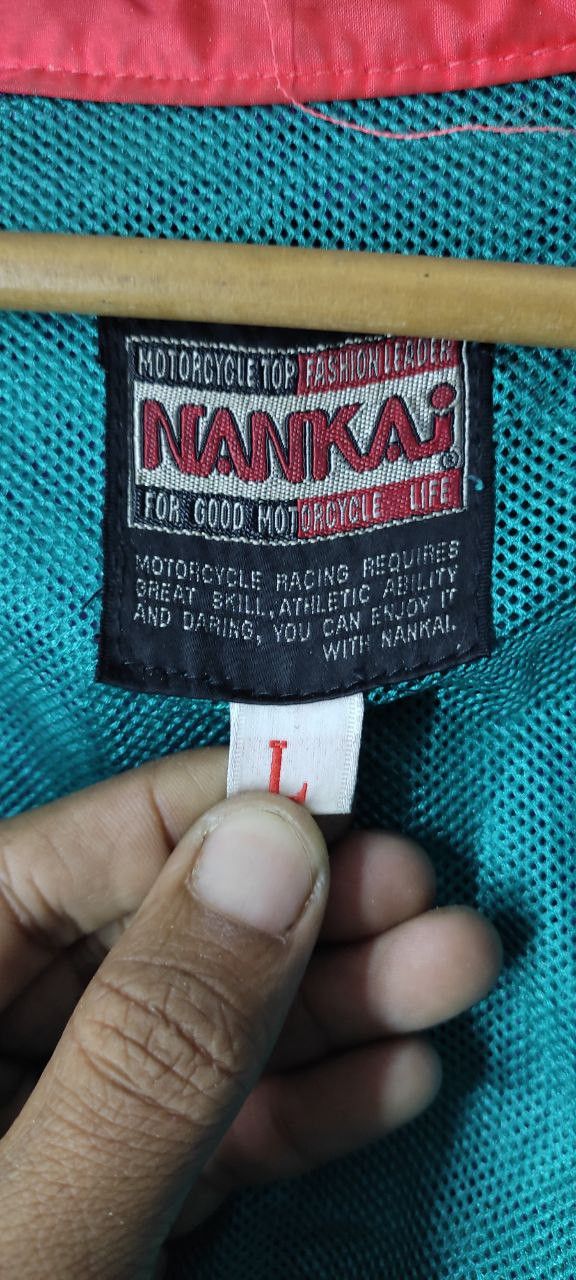Vintage VINTAGE NANKAI HYPER RAIN GEAR MOTORSPORT WINDBREAKER JACKET Size US L / EU 52-54 / 3 - 17 Thumbnail