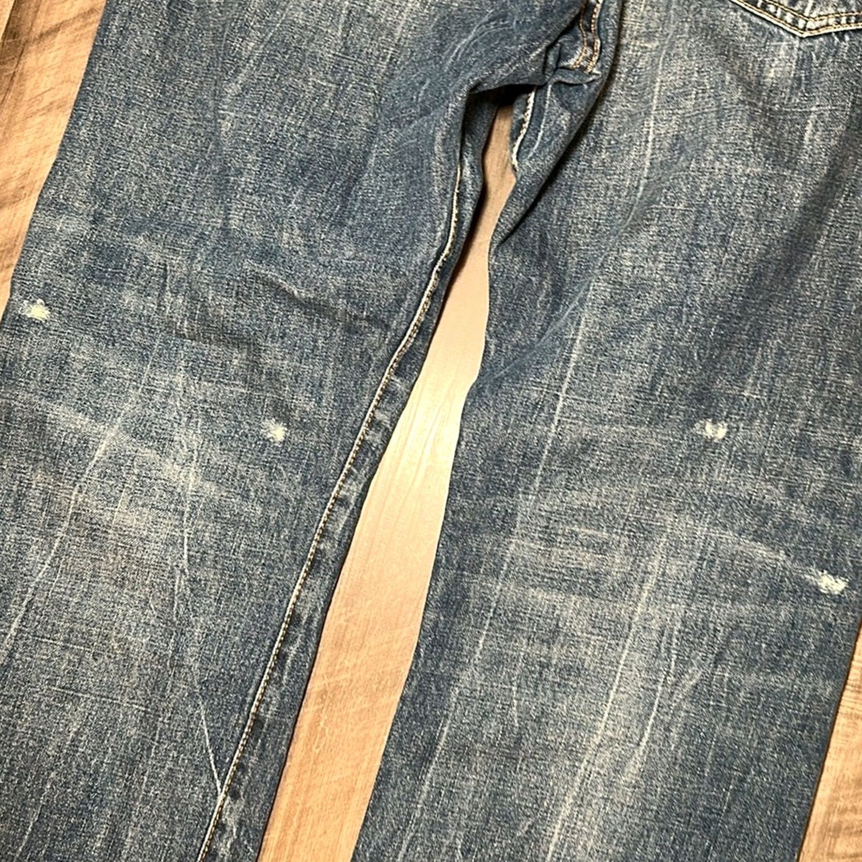 Polo Ralph Lauren Polo Ralph Lauren The Class Fit Patched Jeans - 34x30 Blue Mens 34 Regular Straight Jeans Size US S / EU 44-46 / 1 - 5 Thumbnail