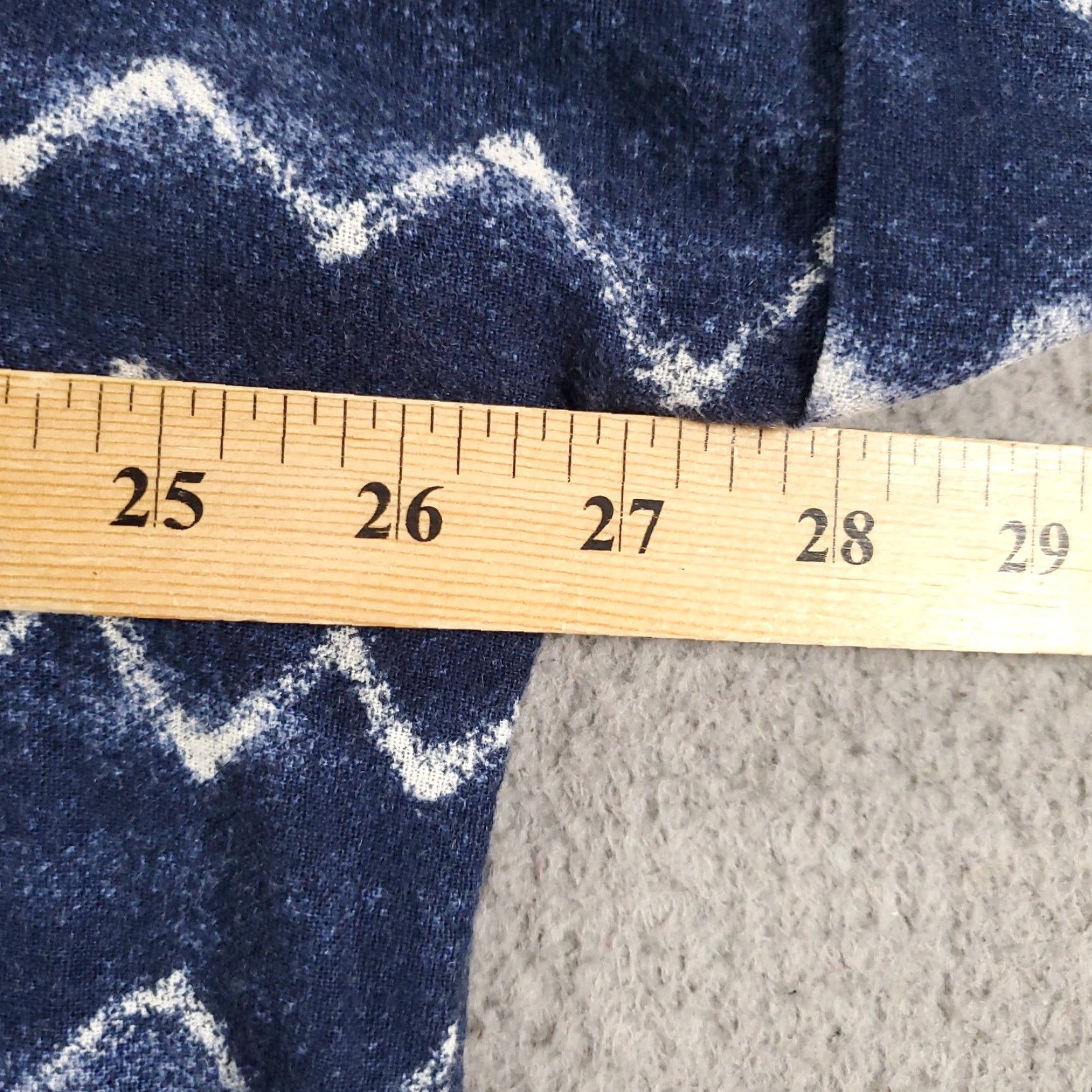 Old Navy Womens Linen Dress 2XL Blue Zig Zag Stripes XXL Pullover Shift Comfort Shirt Dress Womens Casual Beach Vintage Old Navy Classic 90s? Size XXL / US 16-18 / IT 52-54 - 4 Thumbnail