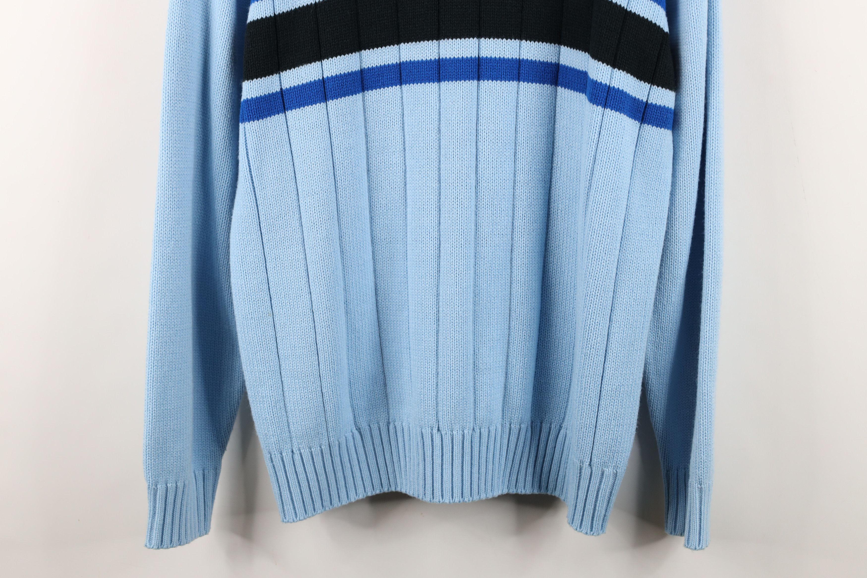 Southpole Vintage 90s Y2K Southpole Ribbed Knit Half Zip Sweater Size US M / EU 48-50 / 2 - 3 Thumbnail