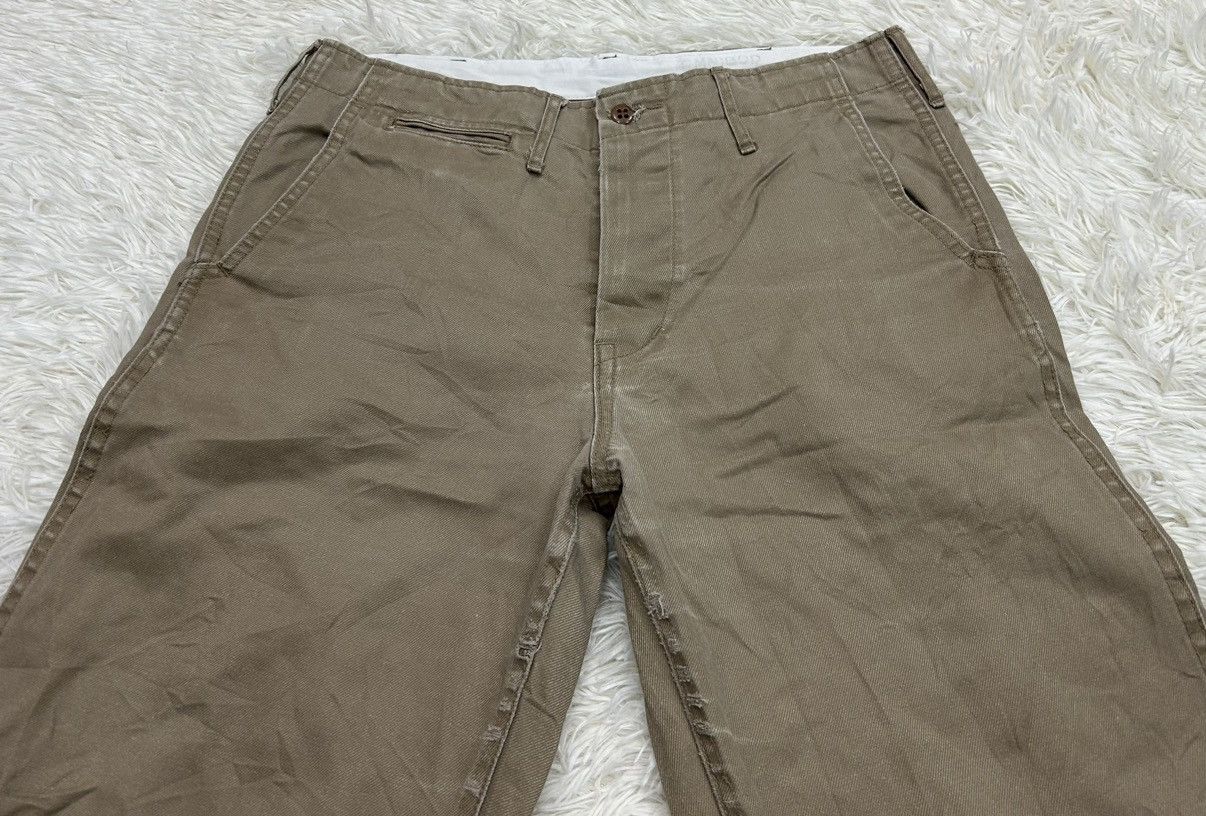 Japanese Brand Japanese Brand Omnigod Distressed Cotton Trousers Pants Size US 30 / EU 46 - 2 Thumbnail