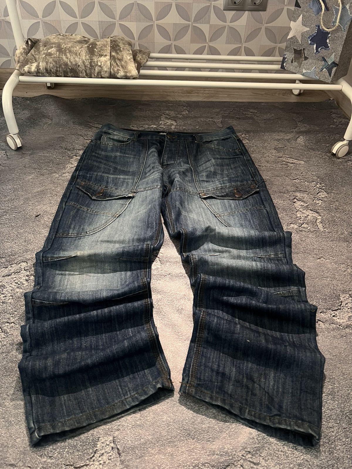 No Fear Vintage No Fear Skater Faded Jeans / Baggy Archive 90s Size US 34 / EU 50 - 1 Thumbnail