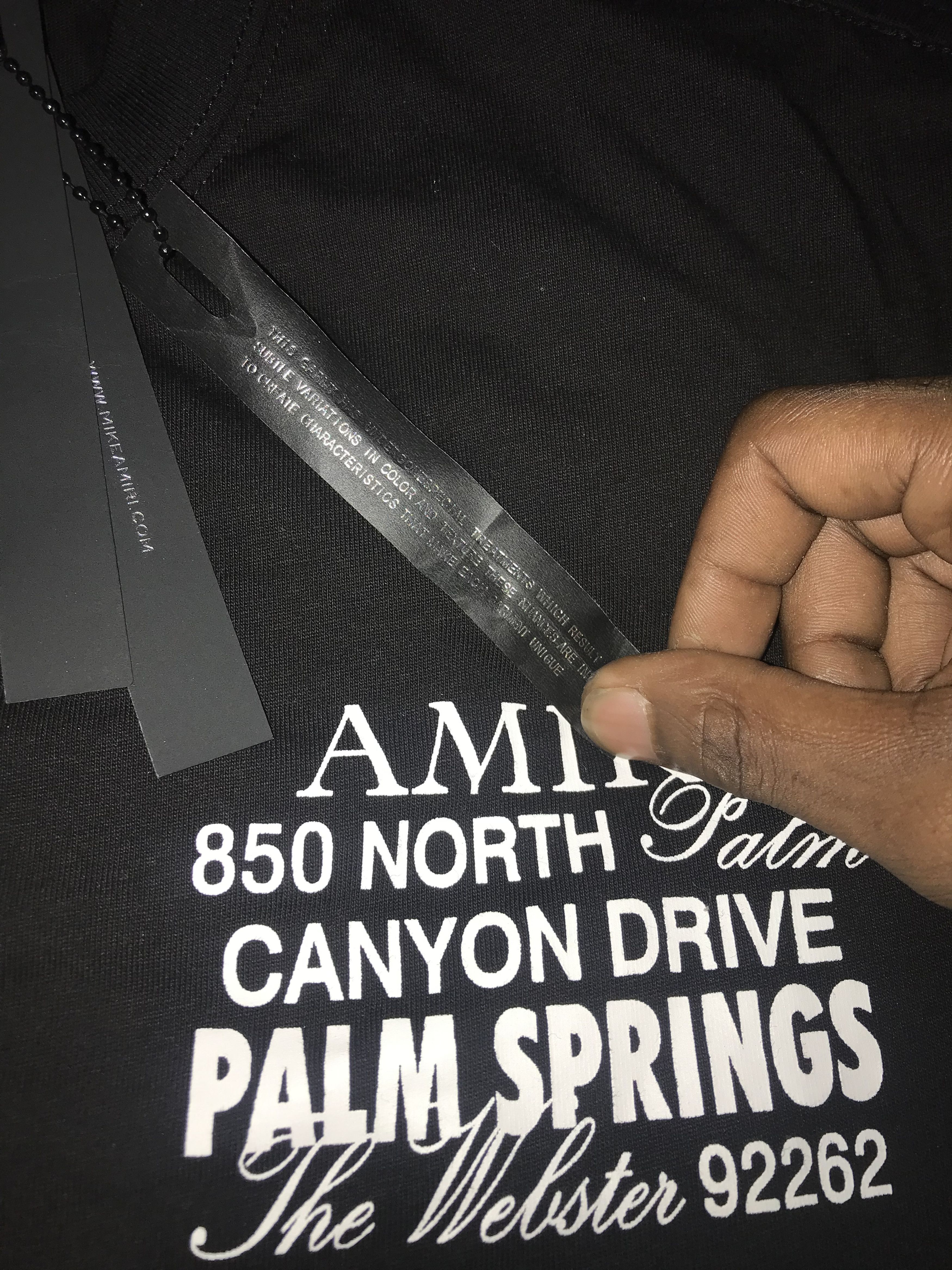 Designer Deadstock Mike Amiri Tee Size US S / EU 44-46 / 1 - 3 Thumbnail