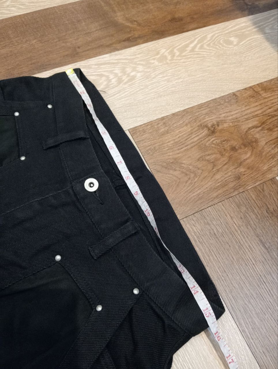 J. Press J. PRESS BUCKLE BACK BLACK JEANS Size US 31 - 10 Thumbnail