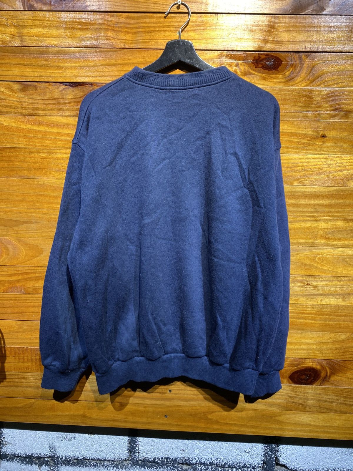 Gianni Valentino Vintage Gianni Valentino Italy Navy Blue Sweatshirt Classic Size US XL / EU 56 / 4 - 5 Thumbnail