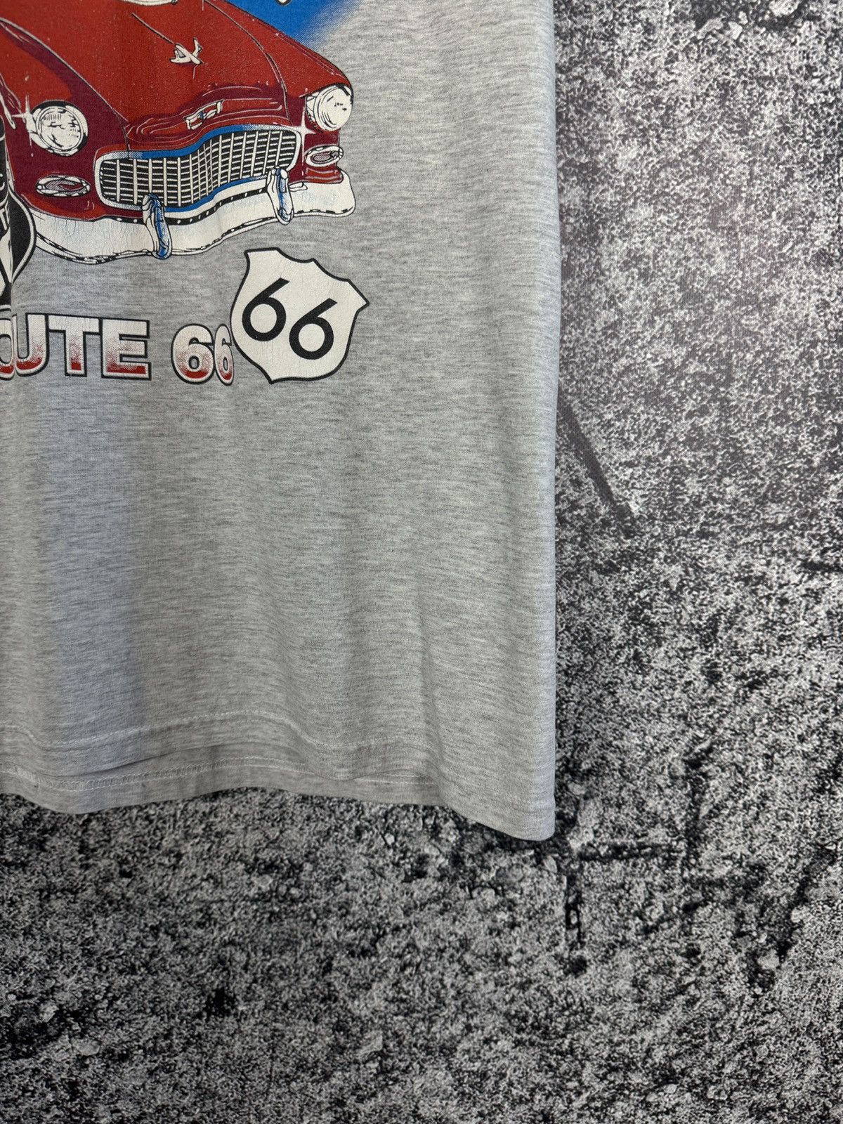 Vintage America's Higway Route US 66 Car T-Shirt Vintage Size M Size US M / EU 48-50 / 2 - 5 Thumbnail
