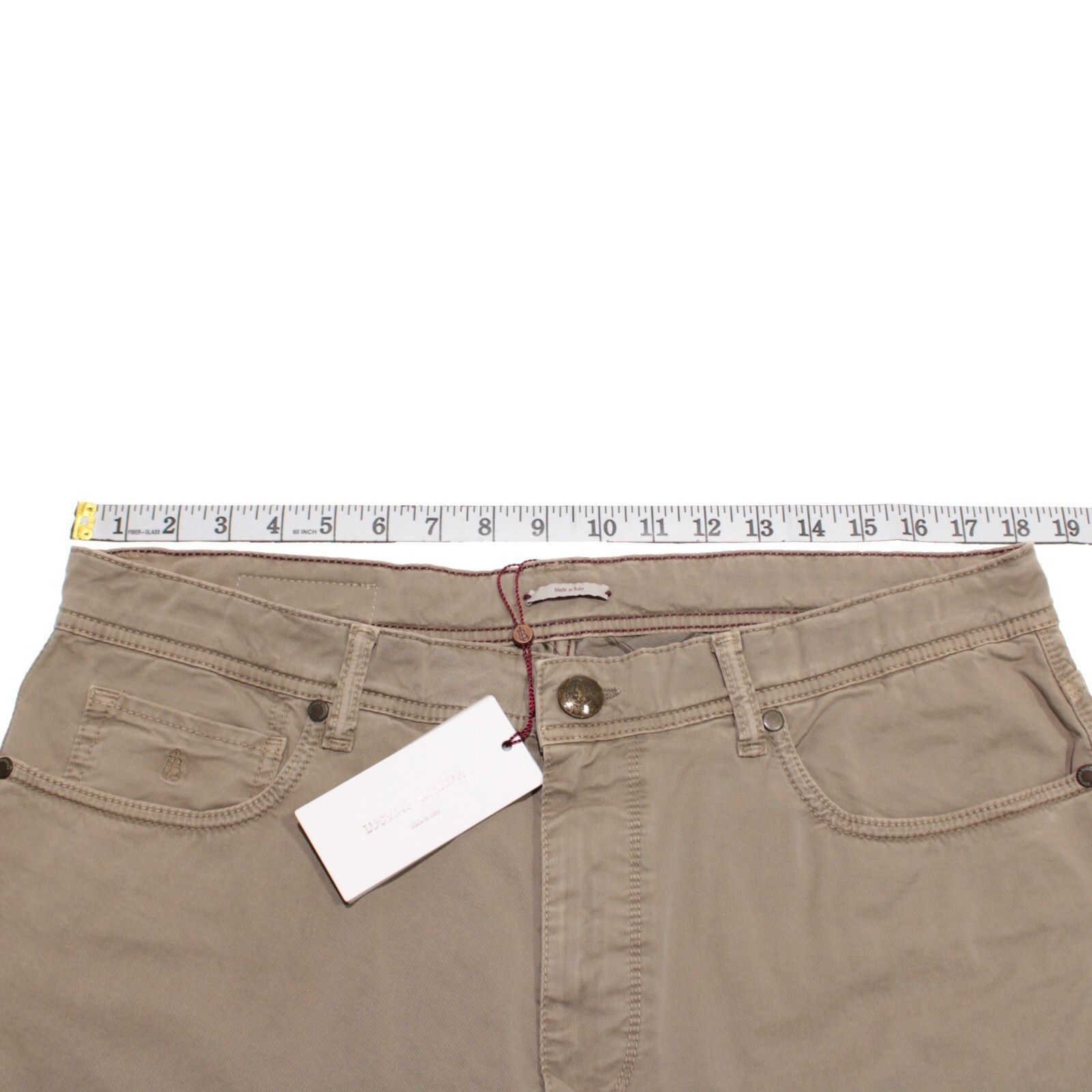 Luciano Barbera Luciano Barbera New with tags Chino Size 38 US In Beige Size US 38 / EU 54 - 4 Thumbnail