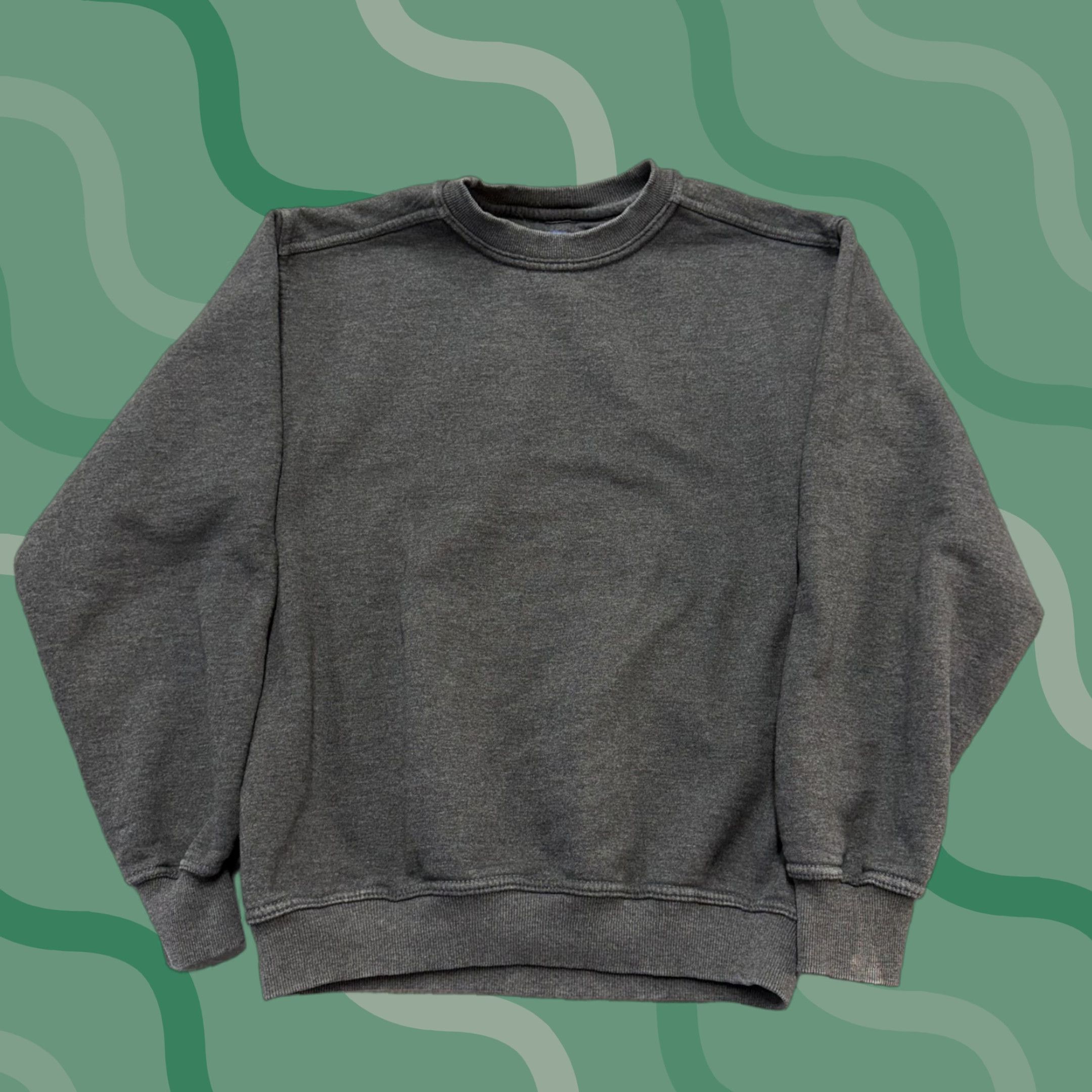 Russell Athletic VINTAGE Russell Athletic Pluma Sweatshirt Mens M Gray Fleece Crewneck Pullover Size US M / EU 48-50 / 2 - 1 Thumbnail