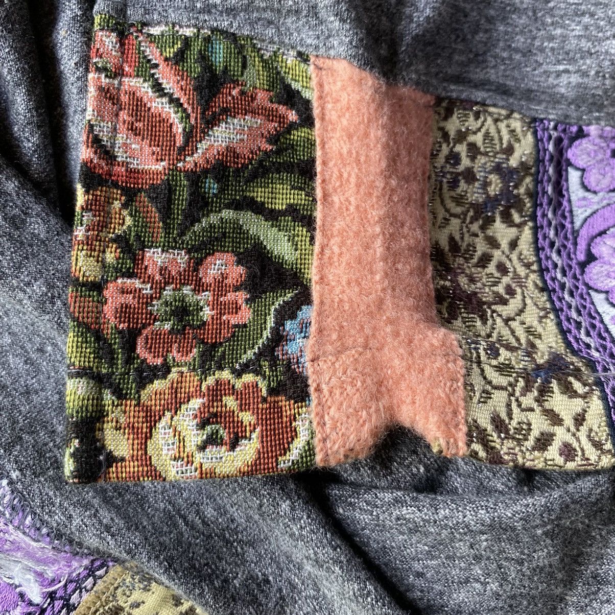 Comme des Garcons COMME des GARCONS Homme Patchwork Hem T-Shirt Size US M / EU 48-50 / 2 - 16 Thumbnail
