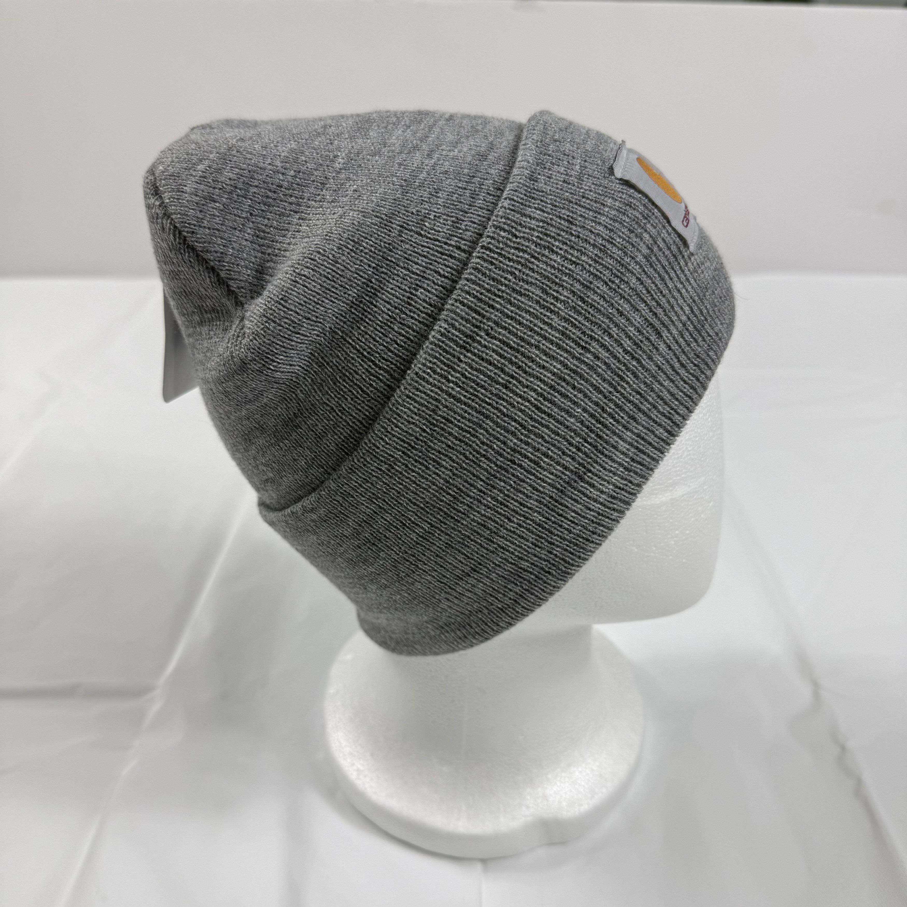 Carhartt Carhartt A18 Heather Gray Acrylic Watch Hat Beanie Logo Size ONE SIZE - 2 Thumbnail