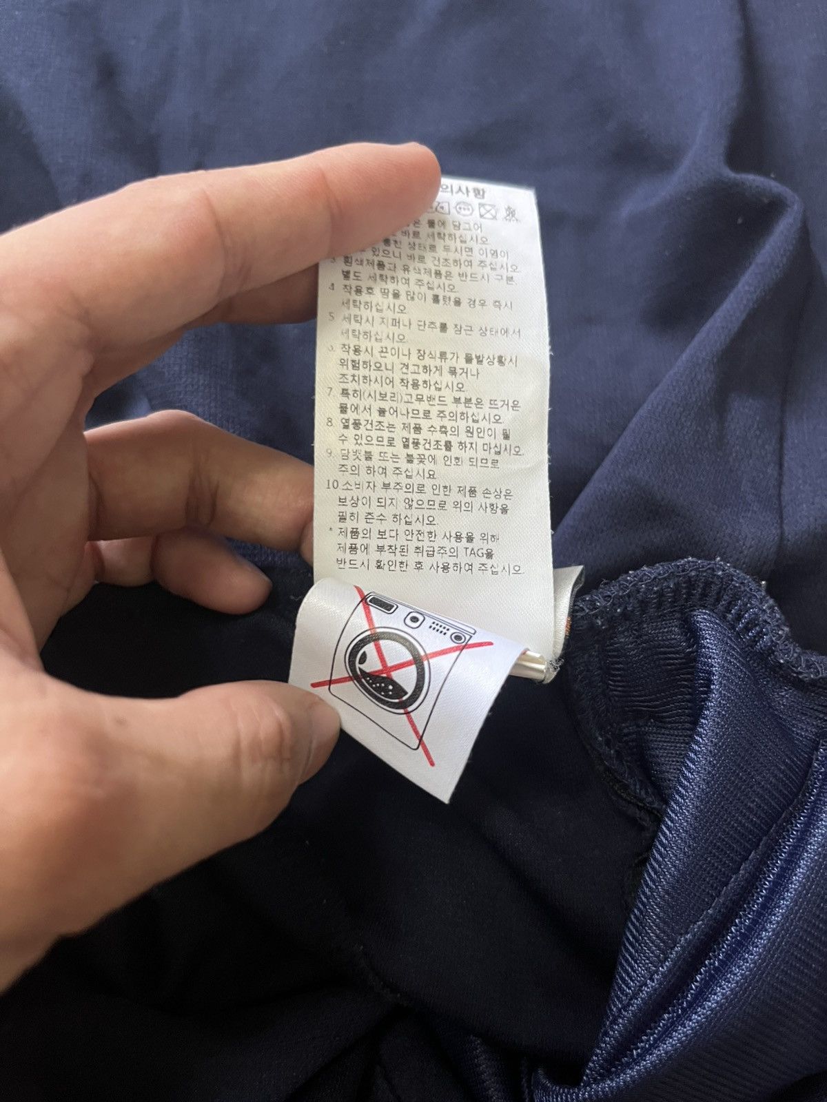Ellesse × Vintage Ellese shortpants blueblack Size US 33 - 5 Thumbnail
