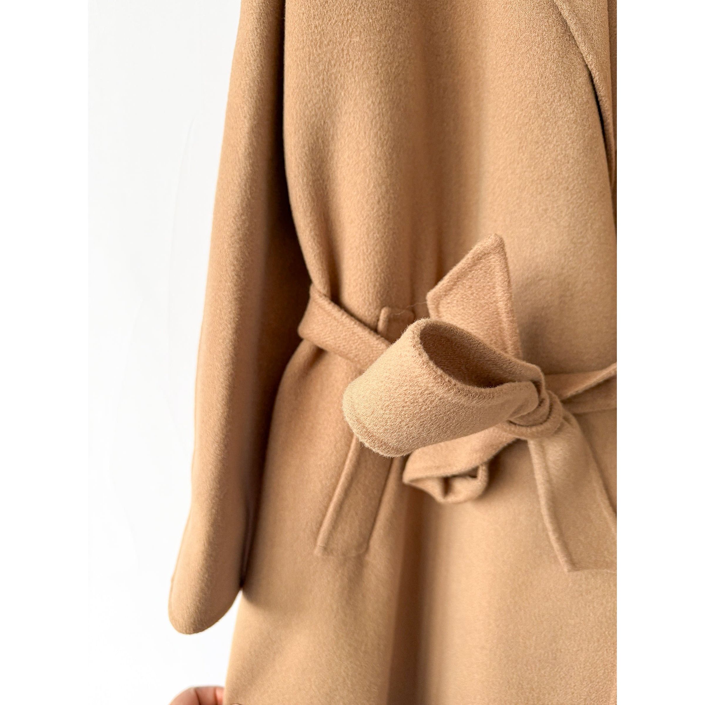 Max Mara Max Mara Weekend Brown Belted Wrap Coat Size M / US 6-8 / IT 42-44 - 4 Thumbnail