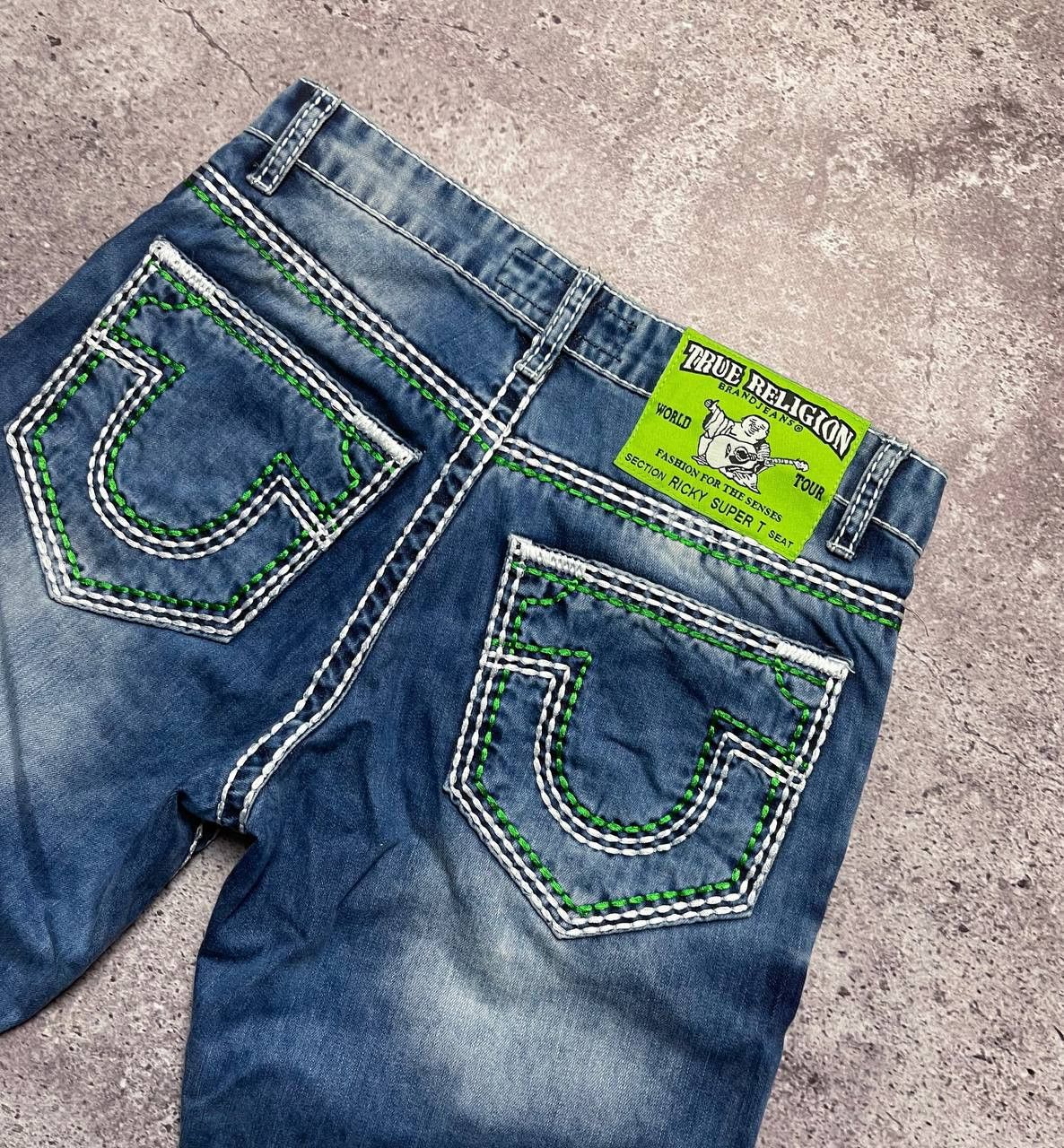 True Religion vintage true religion denim shorts 90s y2k Size US 33 - 2 Thumbnail