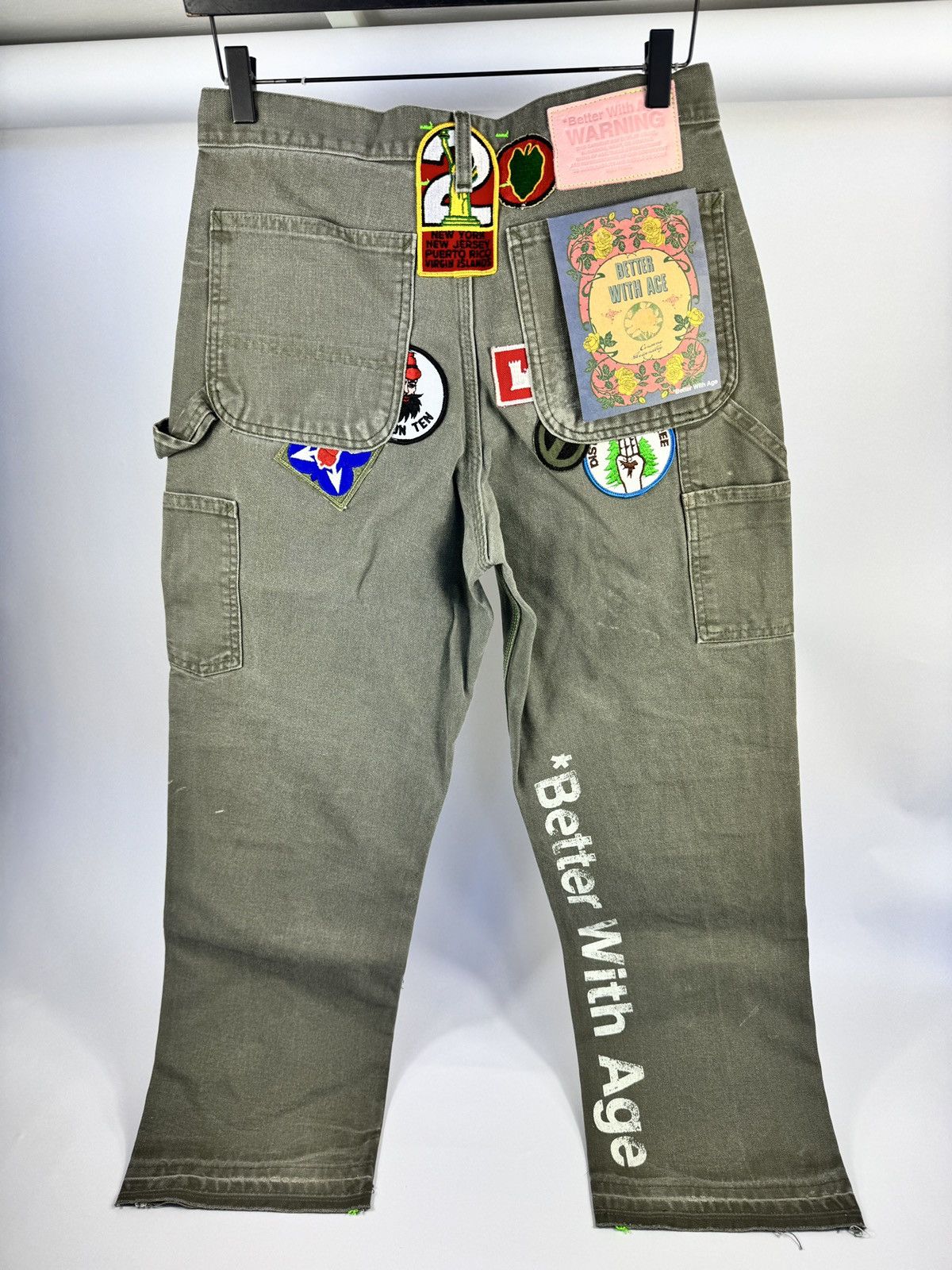 Better With Age GENTLEMENS CARHARTT CARPENTER TROUSERS Size US 32 / EU 48 - 2 Thumbnail