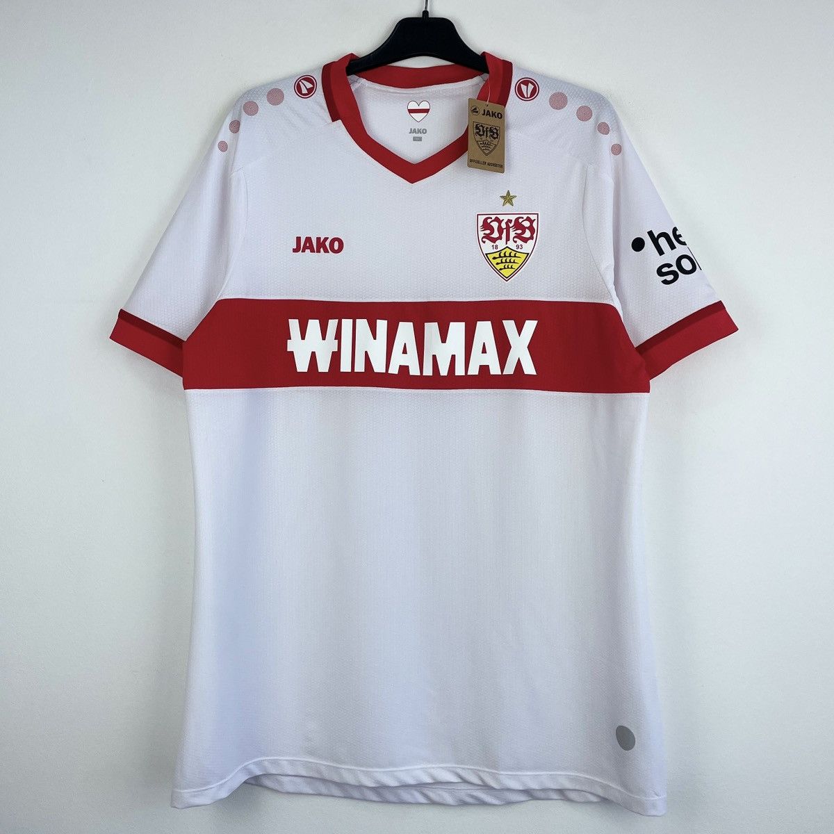 Other VfB Stuttgart Home Men’s Jersey Shirt 2024/2025 BNWT Size US XL / EU 56 / 4 - 1 Thumbnail