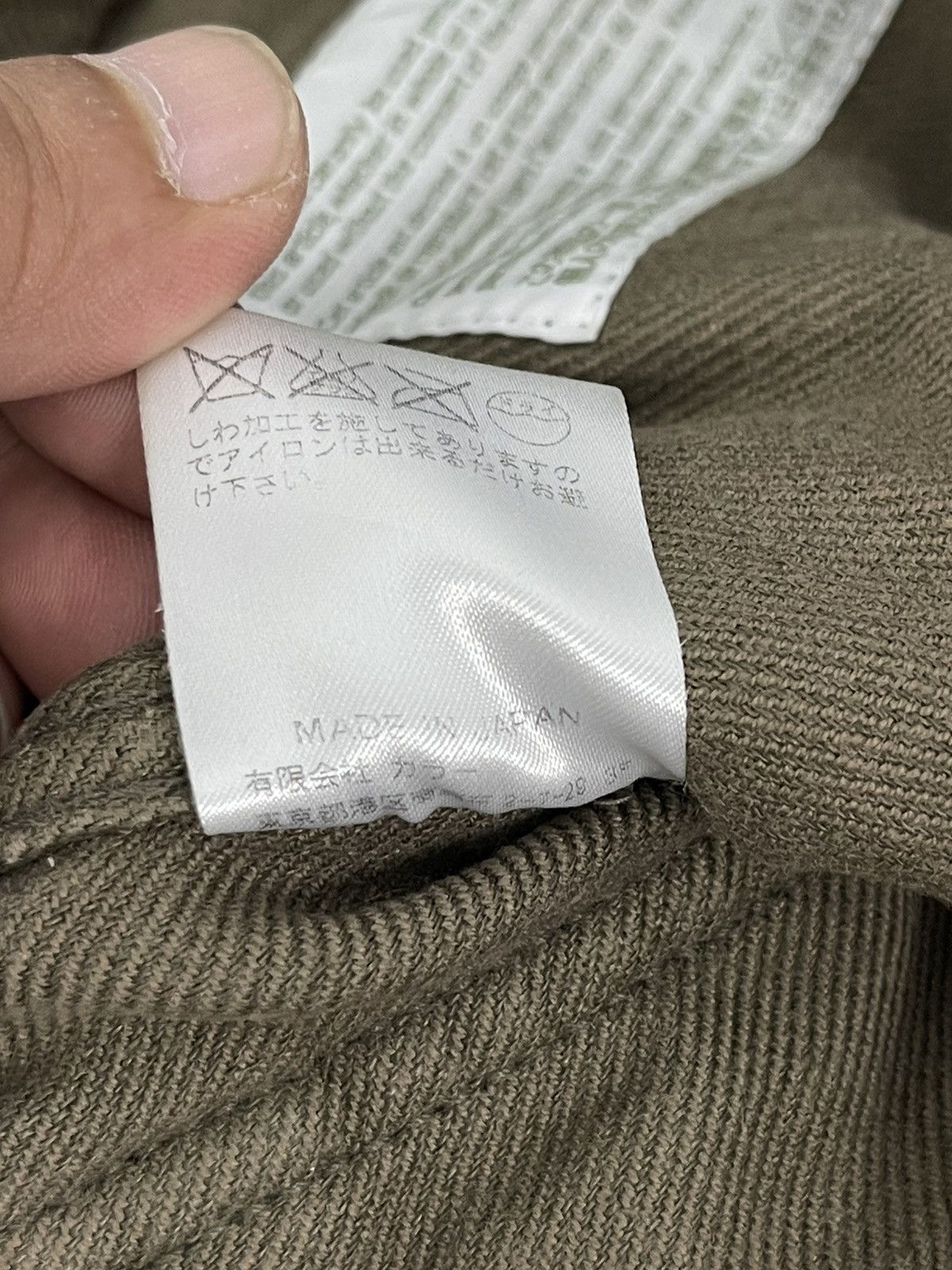 Japanese Brand Fatique Pant Kolor Japan Unusual Cropp Regular 8🟦0 Size US 33 - 19 Thumbnail