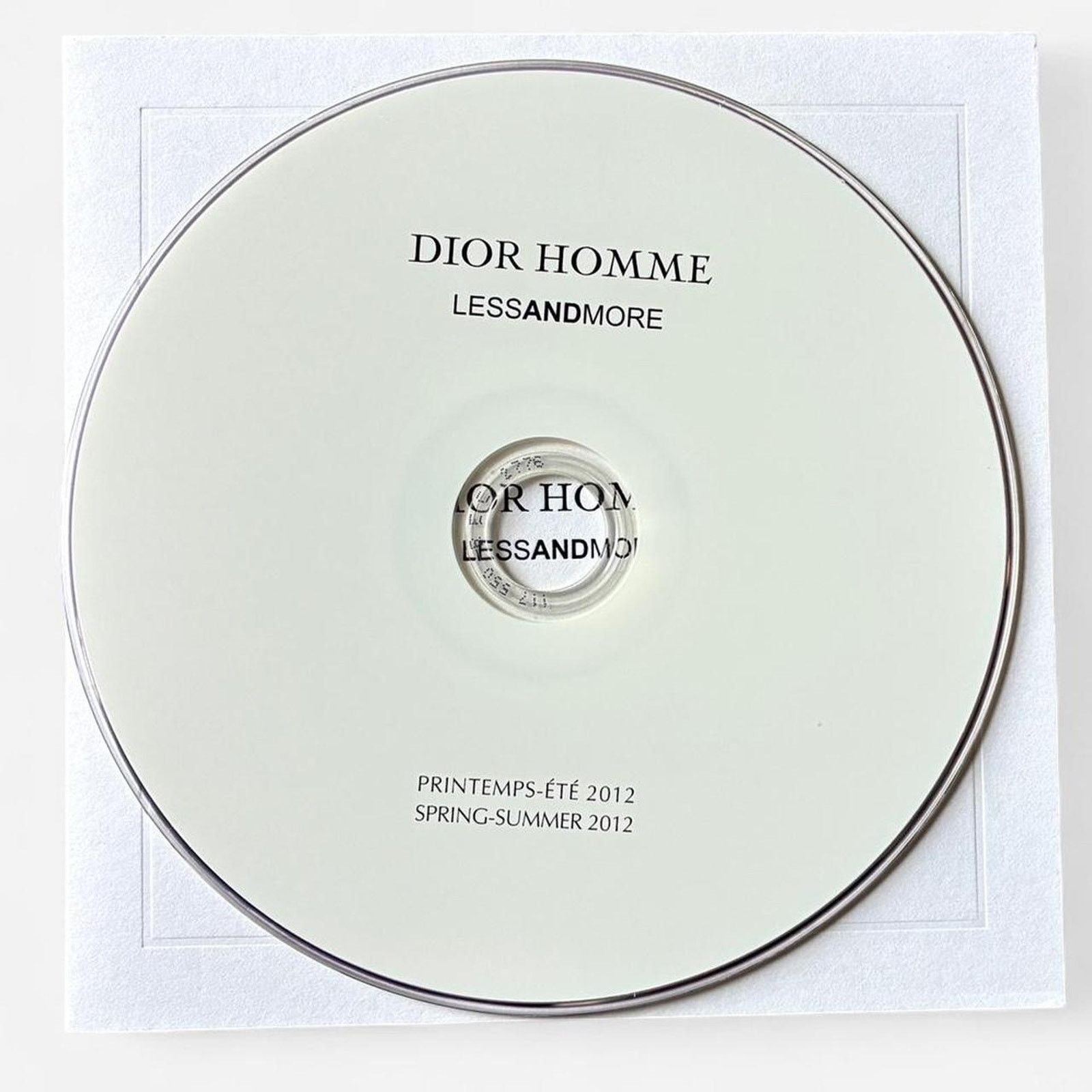 Dior × Hedi Slimane × Kris Van Assche DIOR HOMME spring summer 2012 CD Size ONE SIZE - 1 Thumbnail