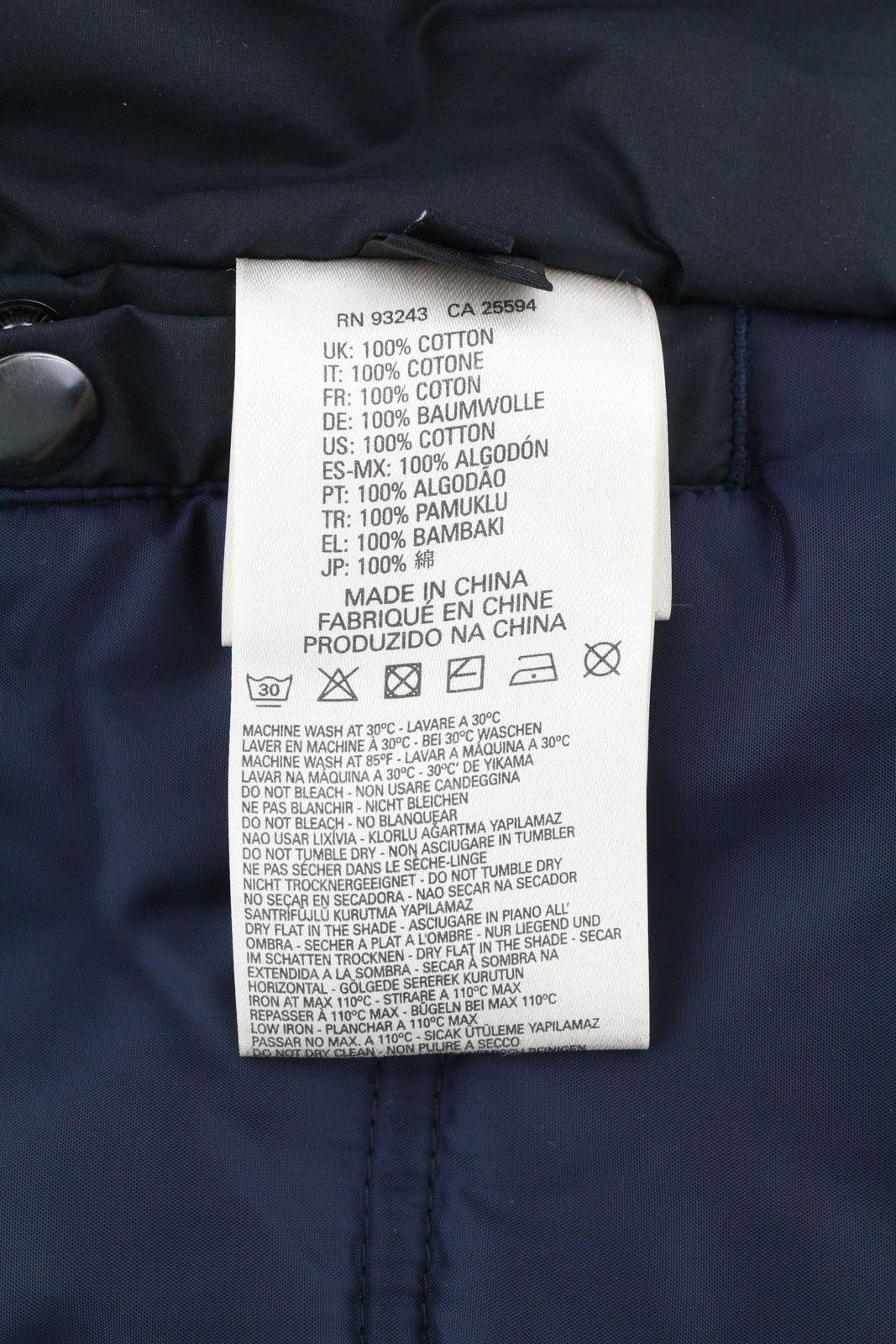 Diesel M Black Full Zip Hooded Insulated Drawstring Lined 86368 Size US M / EU 48-50 / 2 - 10 Thumbnail