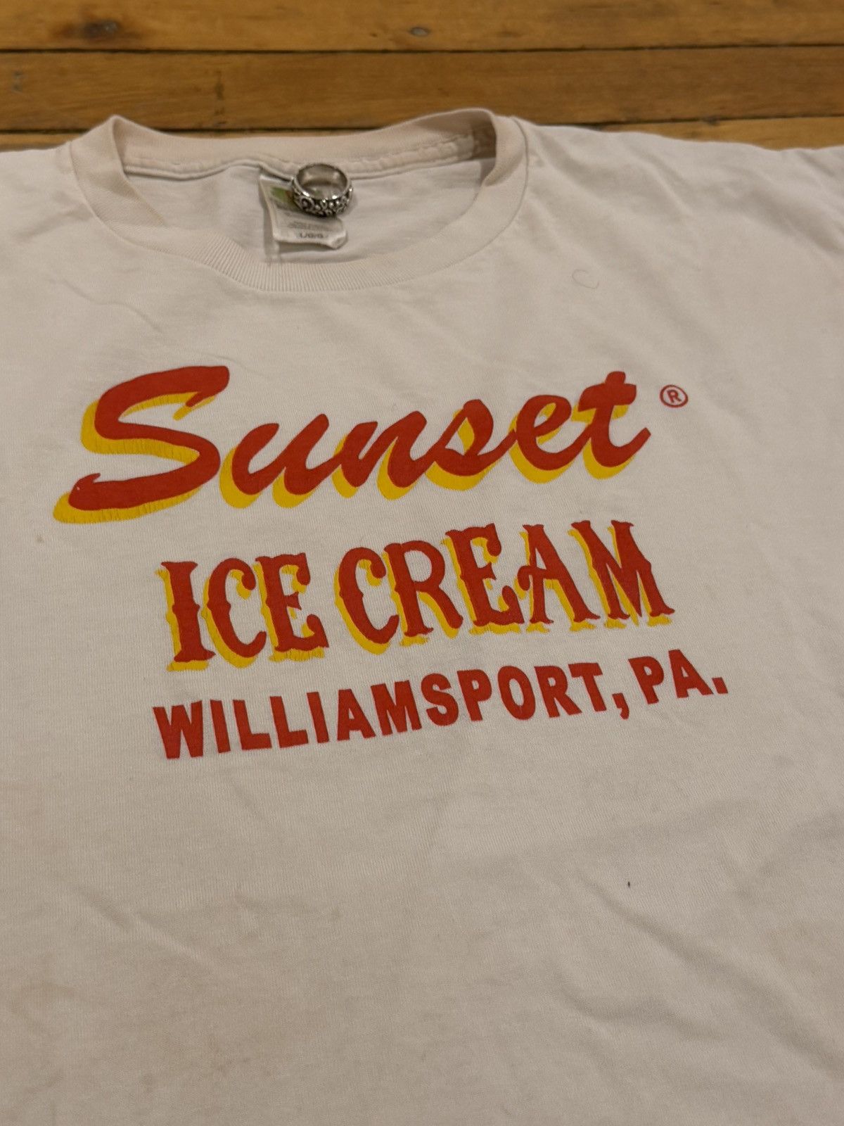 Vintage Vintage sunset ice cream williamsport pennsylvania Size US L / EU 52-54 / 3 - 2 Thumbnail