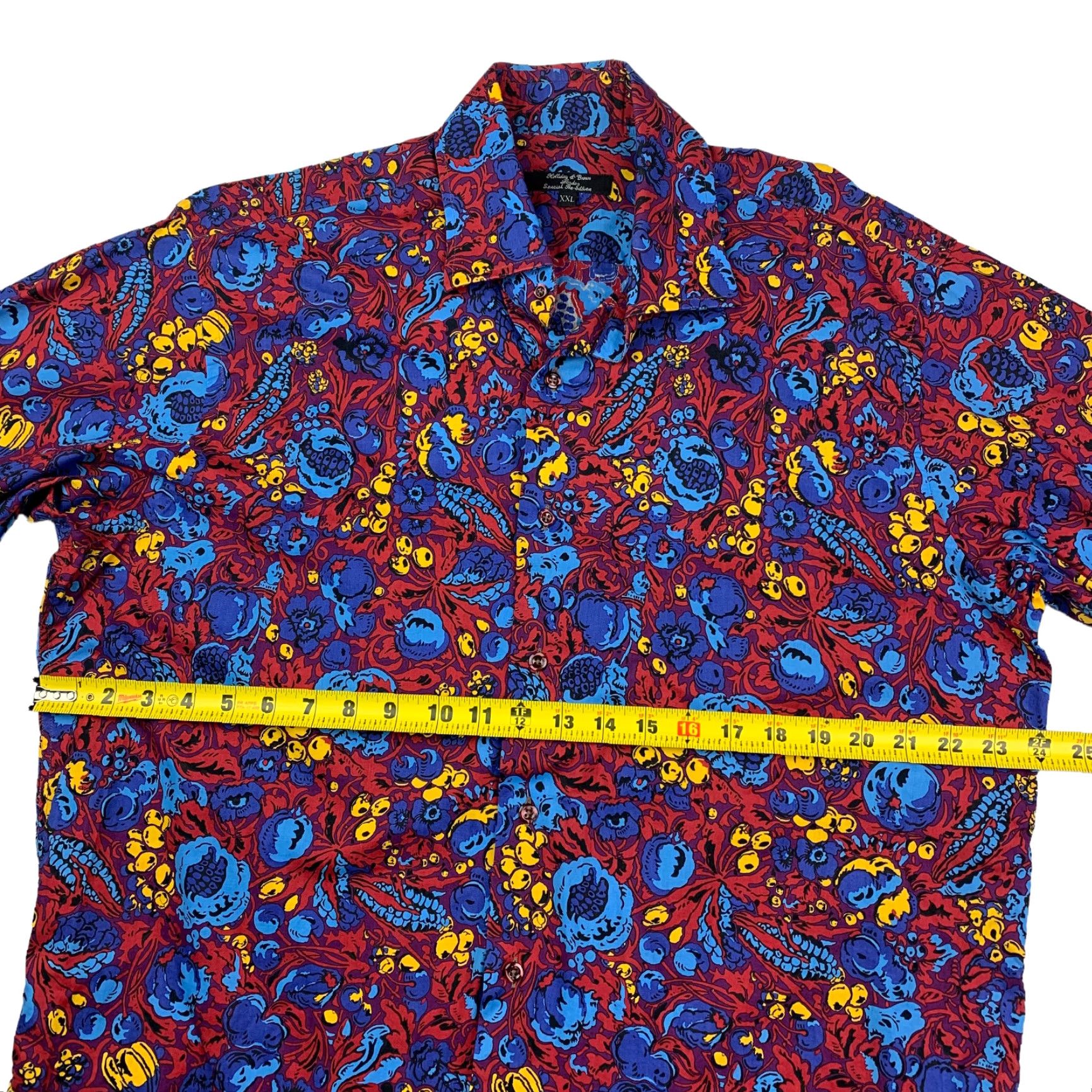 Vintage VINTAGE Holliday & Brown Men’s Button-Front Shirt Size US XXL / EU 58 / 5 - 7 Thumbnail