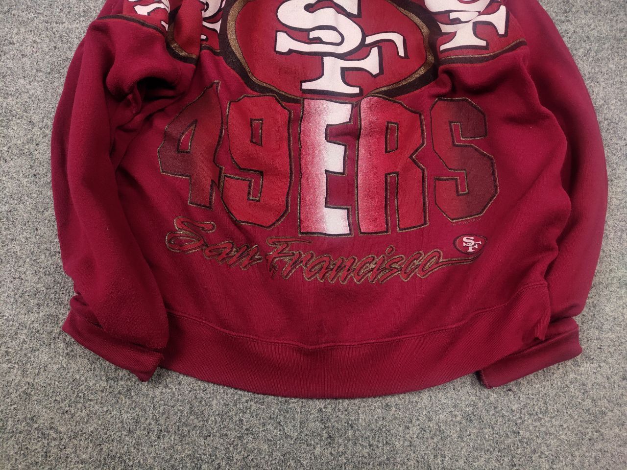 NFL Vintage 90's San Francisco 49ers NFL Big Logo Sweatshirt Size US M / EU 48-50 / 2 - 8 Thumbnail