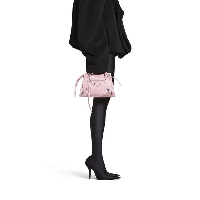 Balenciaga o1mt1gz1224 Size: OS / Neo Cagole XS Handbag in Light Pink Size ONE SIZE - 3 Thumbnail