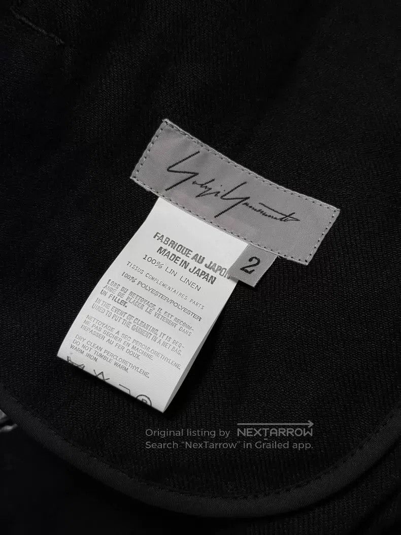 Yohji Yamamoto Yohji Yamamoto Size 2 Pleated crotch paneled lace lace wide Size 32" / US 10 / IT 46 - 8 Thumbnail