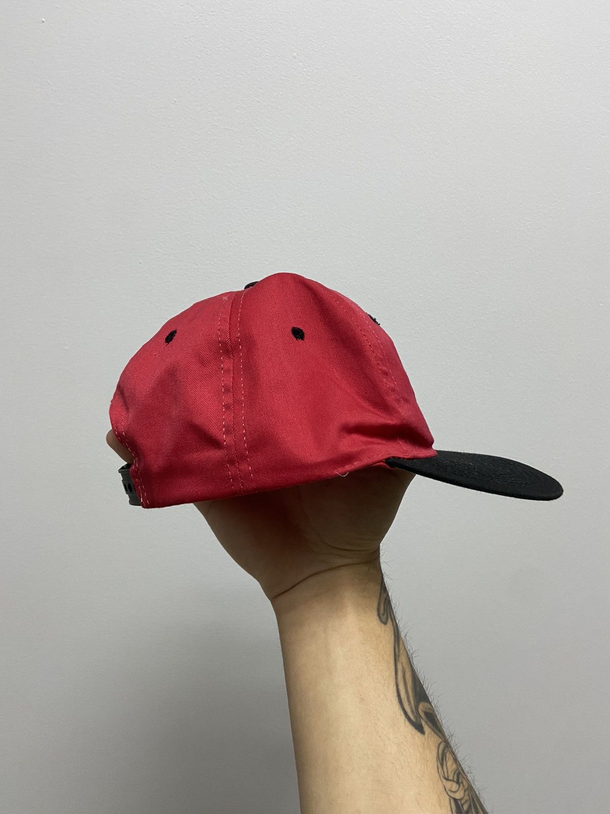 Coca Cola × Vintage Coca Cola vintage Cap Snapback Spell Out Big Logo Size ONE SIZE - 4 Thumbnail