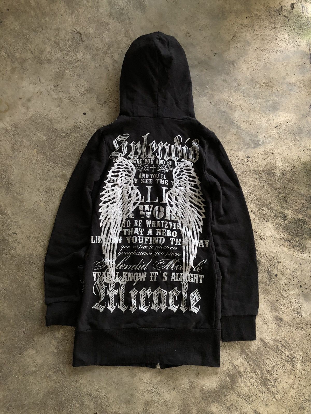 If Six Was Nine × Japanese Brand × Le Grande Bleu (L.G.B.) EGOIST SPLENDID MIRACLE HOODIE PUNK GOTHIC STYLE Size US M / EU 48-50 / 2 - 1 Thumbnail