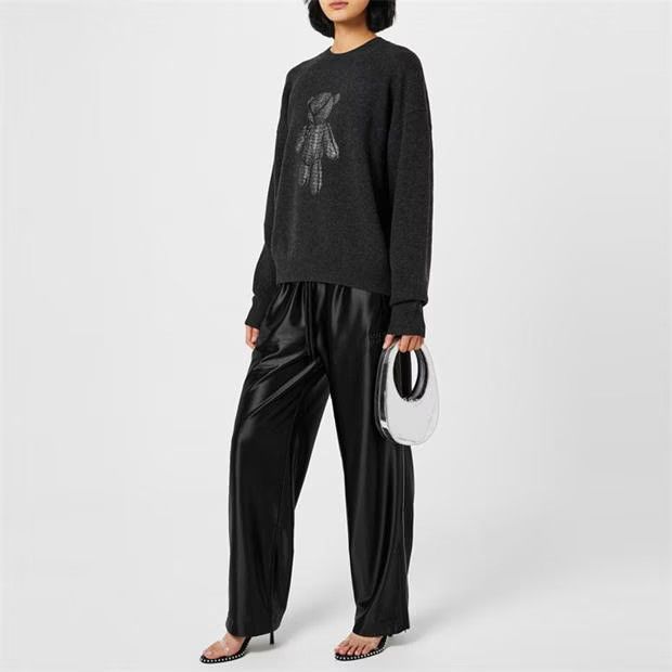 Alexander Wang o1g2r1mq0824 Mules in Black Size US 10 / IT 40 - 6 Thumbnail